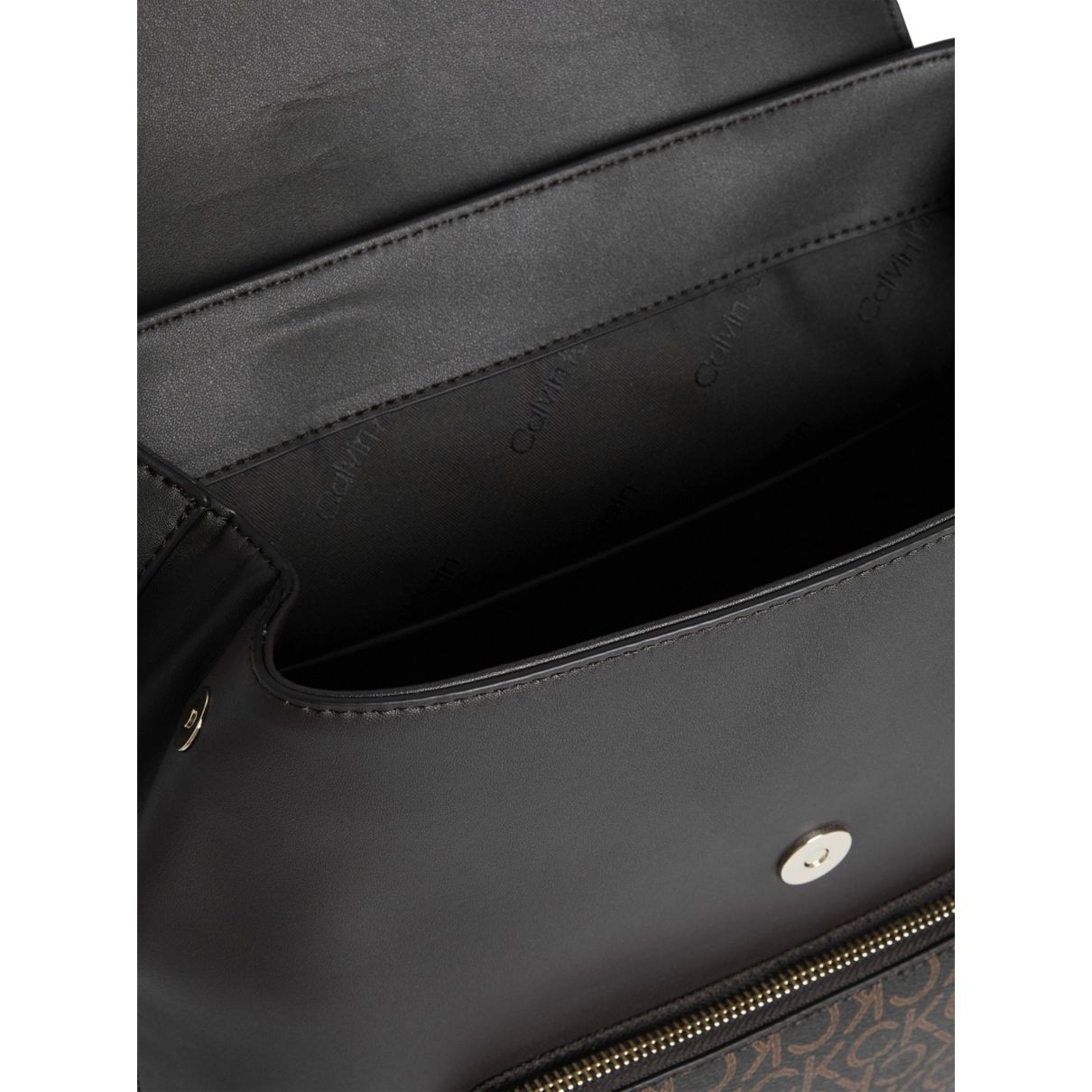 CALVIN KLEIN Kuprinė moterims, Ruda, Must campus backpack 3