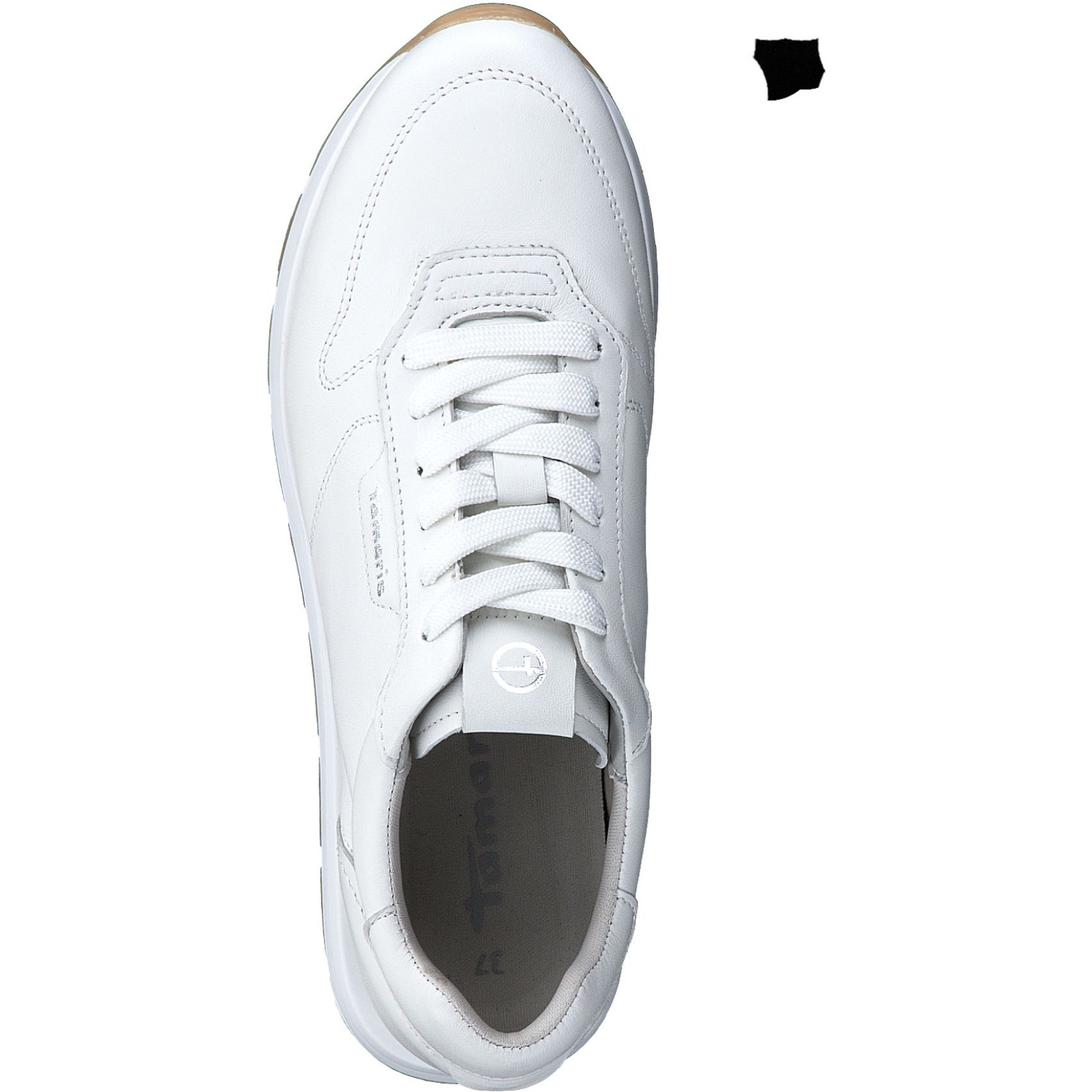 TAMARIS Laisvalaikio bateliai moterims, Balta, Leisure 4