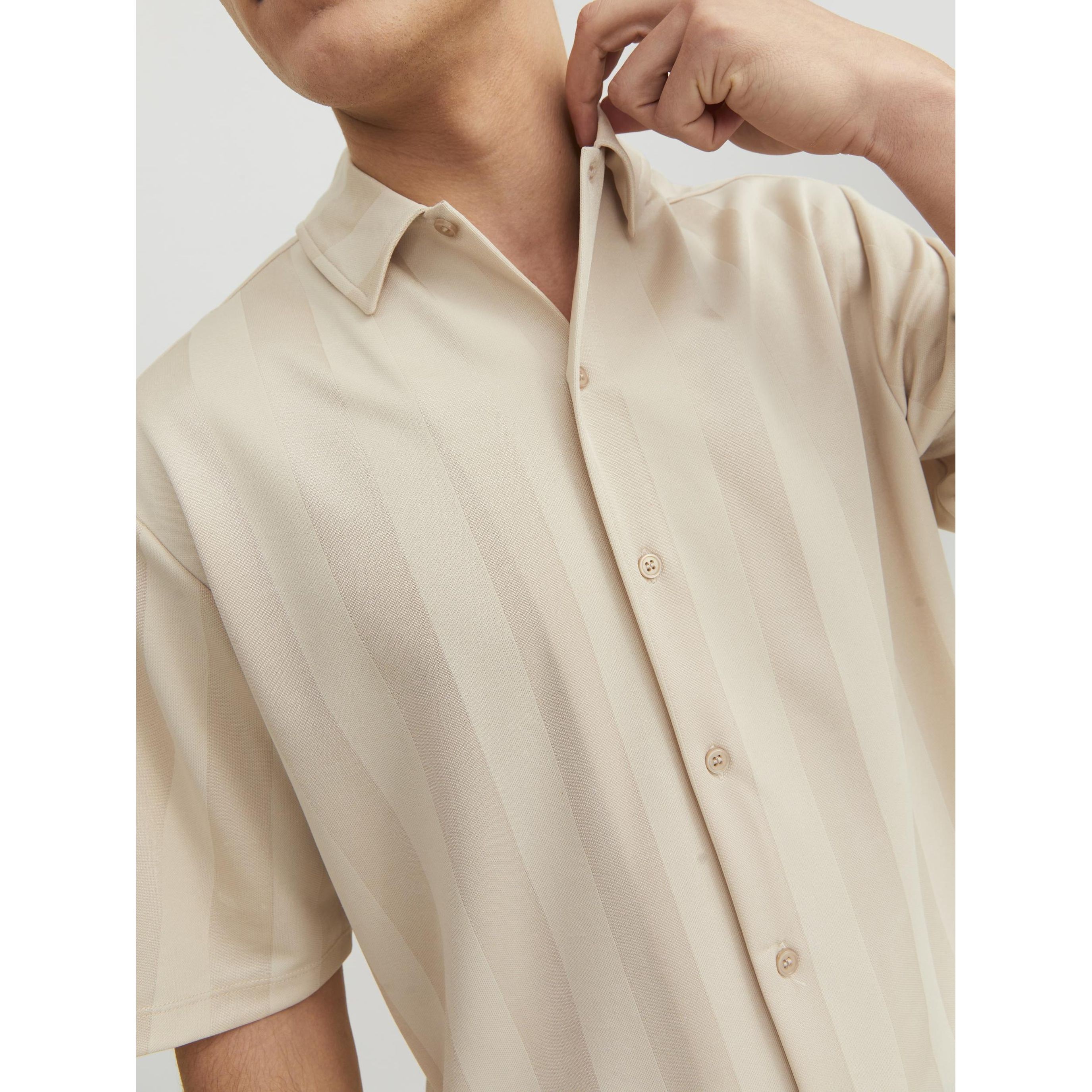 JACK & JONES Marškiniai vyrams, Smėlio, JPRBLAKAOMA SS 4