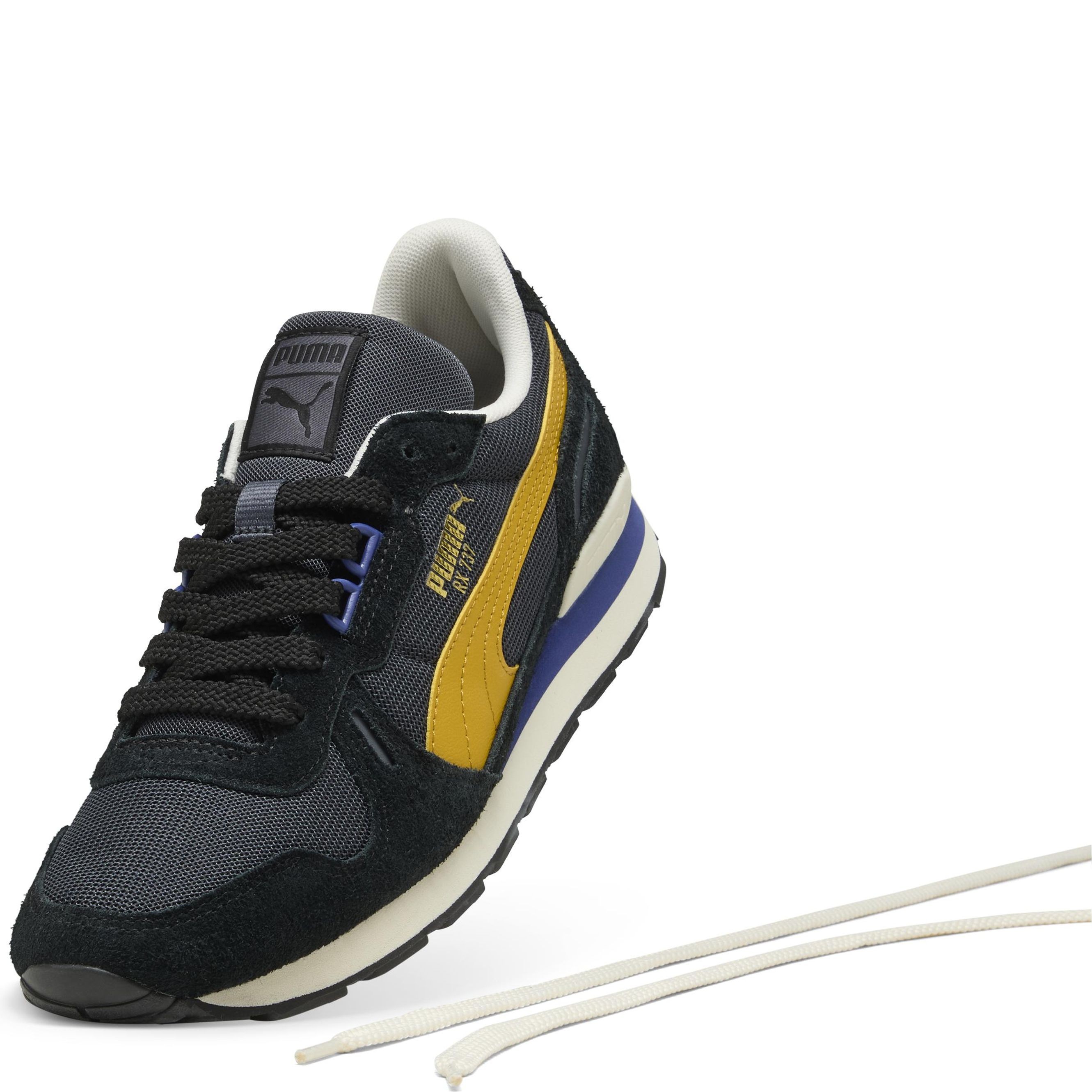 PUMA Laisvalaikio bateliai vyrams, Juoda, RX 737 sneaker 4