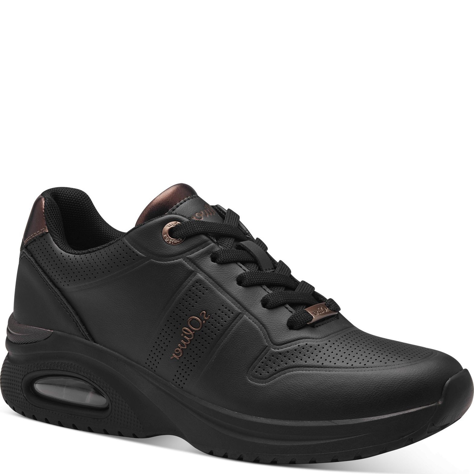 S.OLIVER Laisvalaikio bateliai moterims, Juoda, Leisure 1