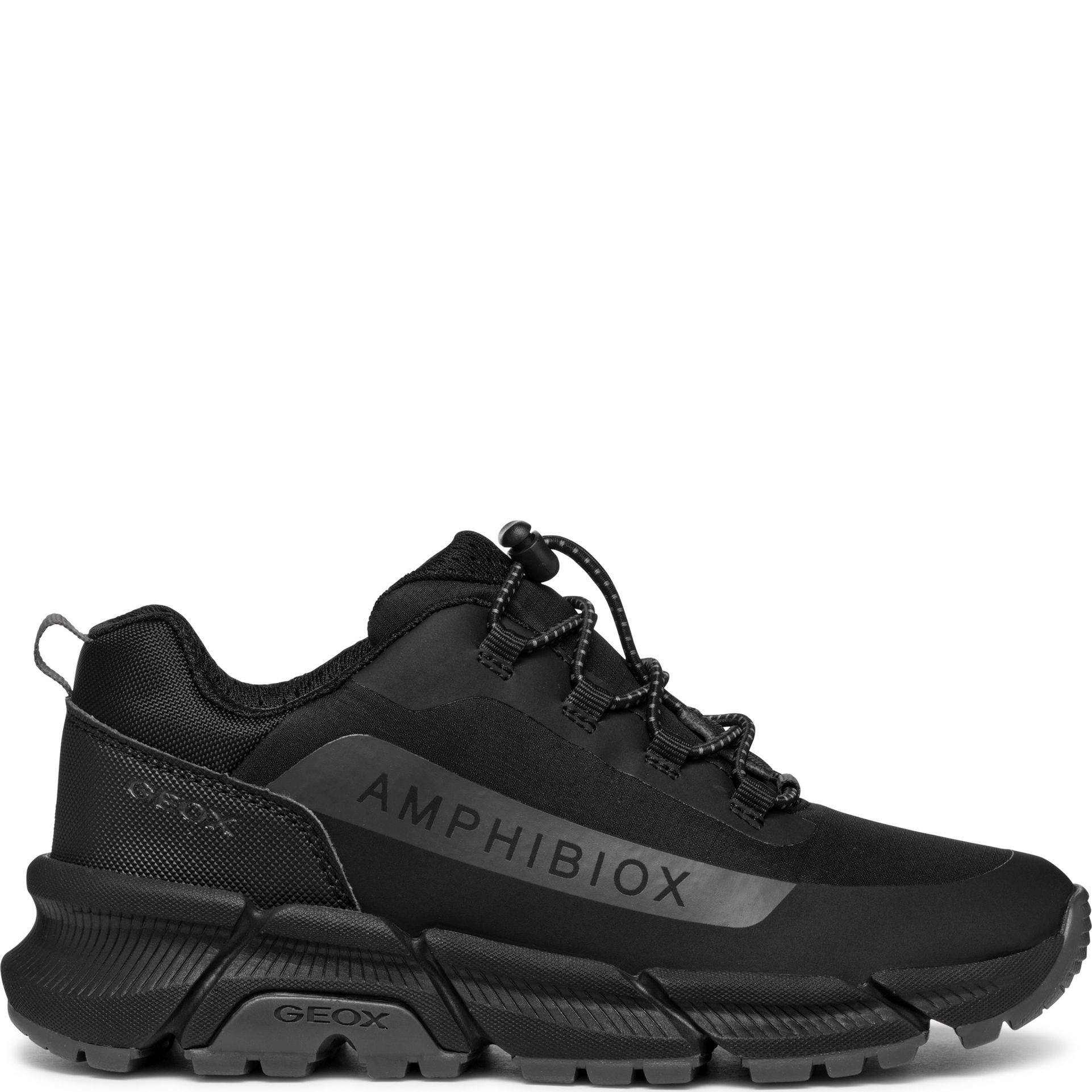 GEOX Laisvalaikio bateliai berniukams, Juoda, Flexyper leisure 2