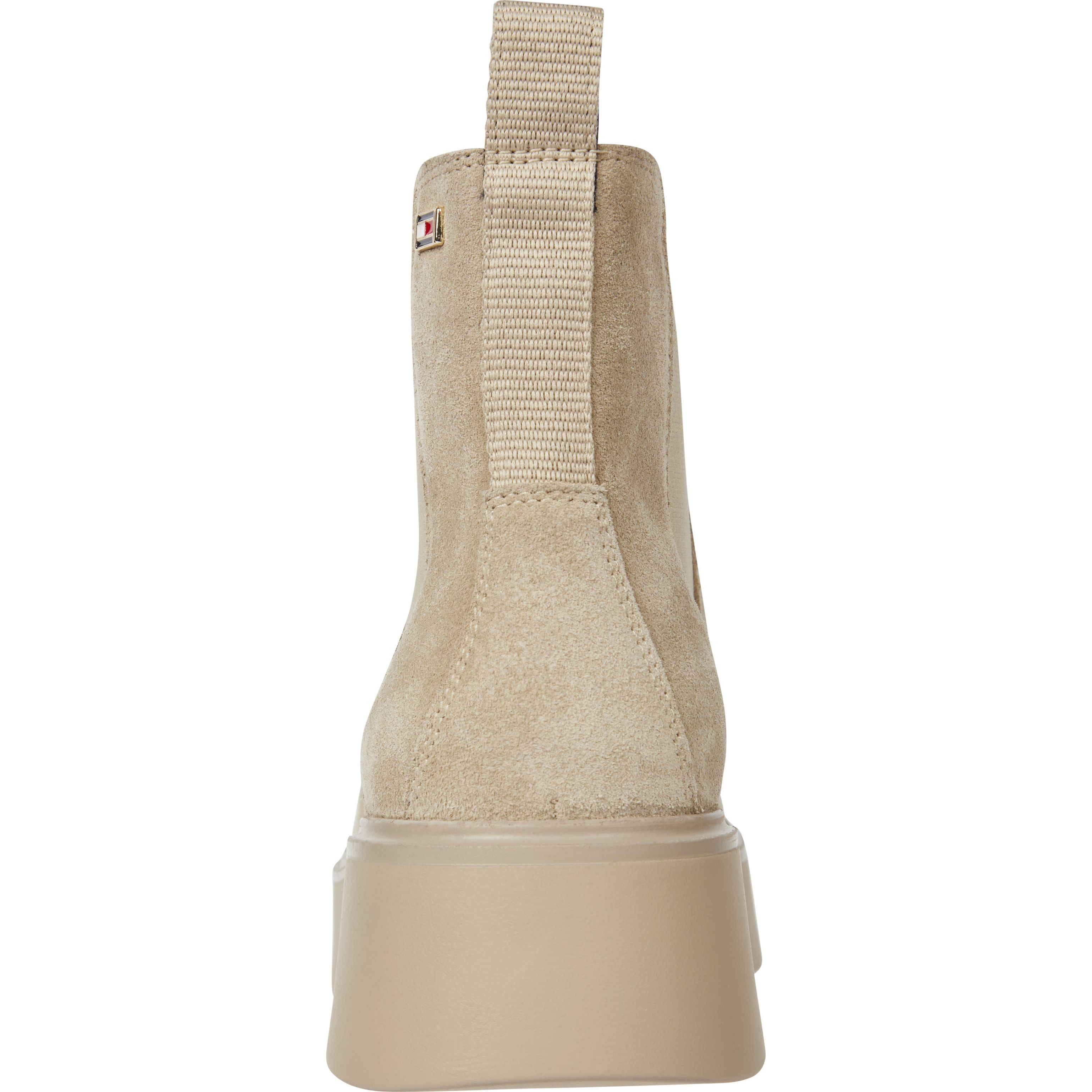 TOMMY HILFIGER Aulinukai moterims, Smėlio, Minimal chelsea flag 4