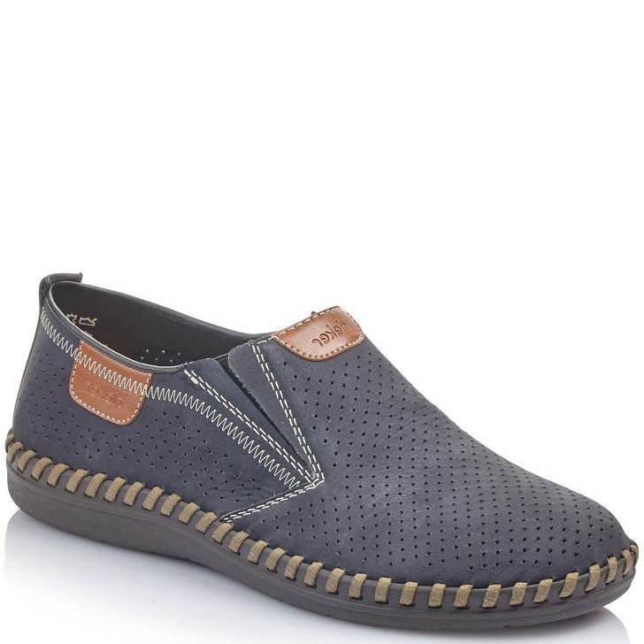 RIEKER Sportiniai bateliai vyrams, Mėlyna, SPORT SHOE 1