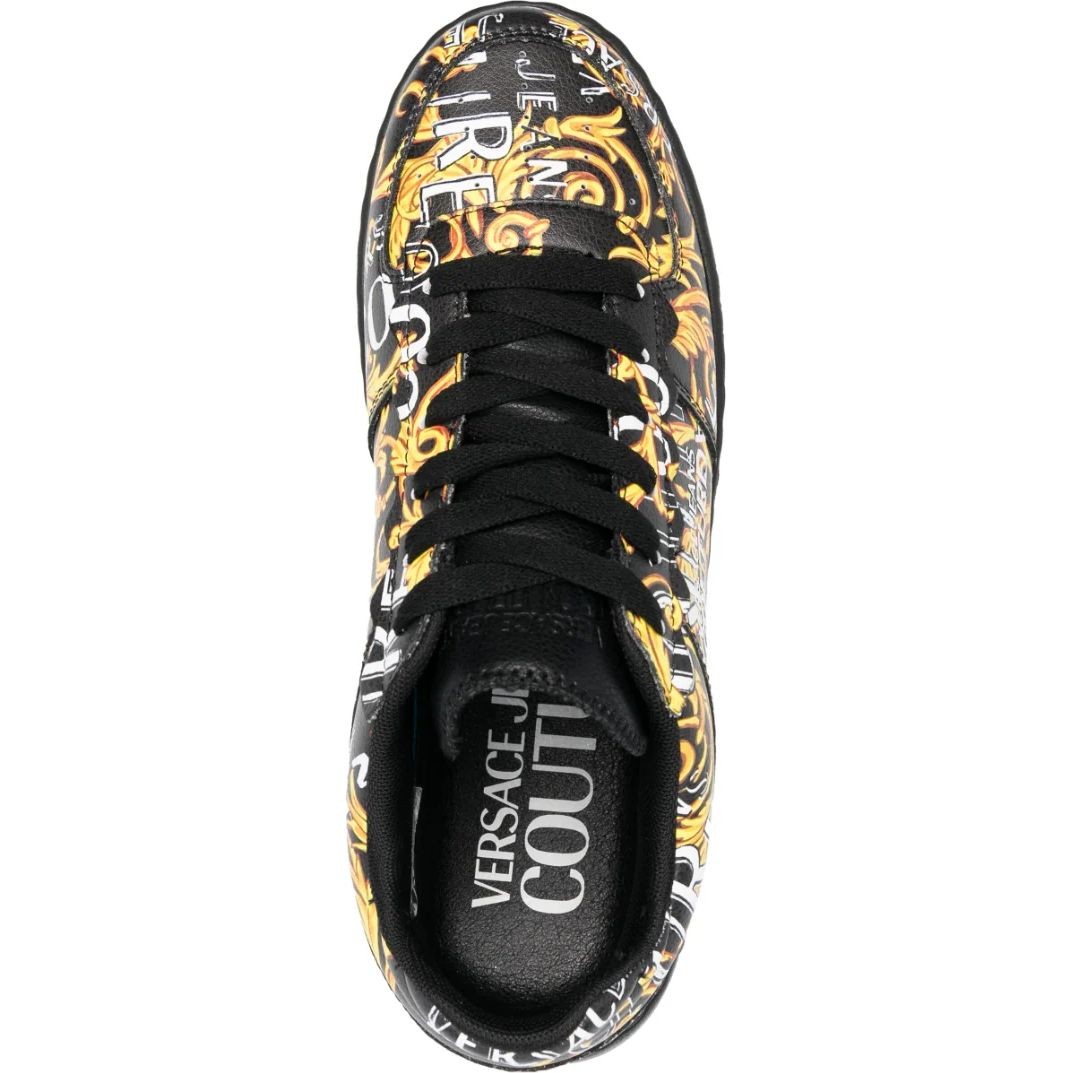 VERSACE JEANS CUTURE Bateliai - moterims, BLACK/GOLD, Fondo meyssa shoes 4