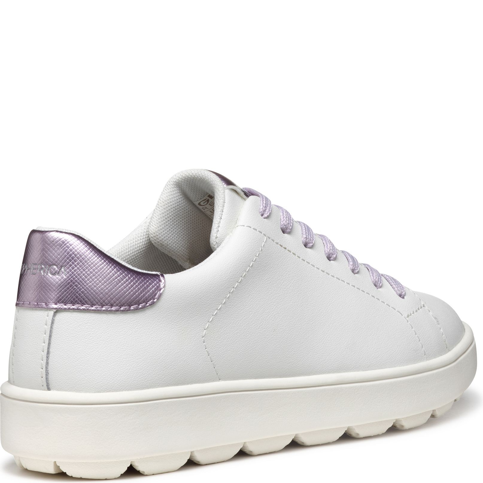 GEOX Laisvalaikio bateliai moterims, Balta, Spherica ecub leisure 2