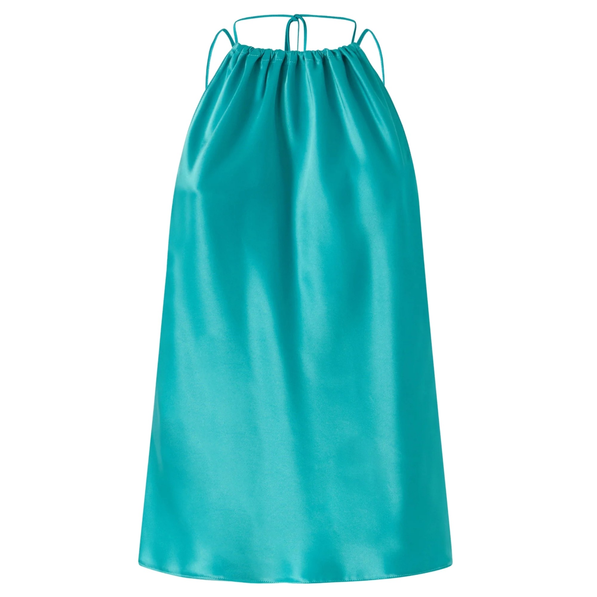 PINKO Marškiniai be rankovių moterims, Mėlyna, Carota top 1