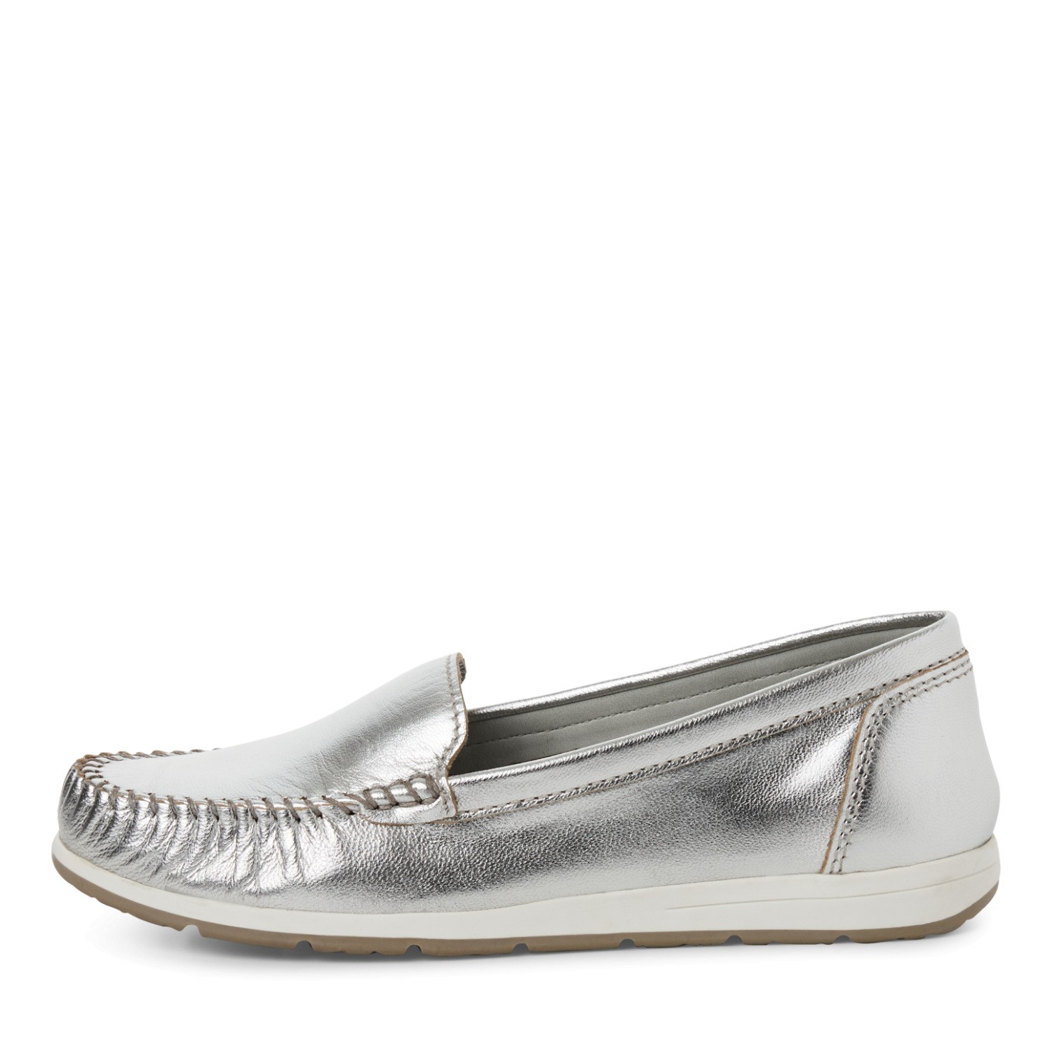 MARCO TOZZI Loaferiai moterims, Pilka, Loafers 2