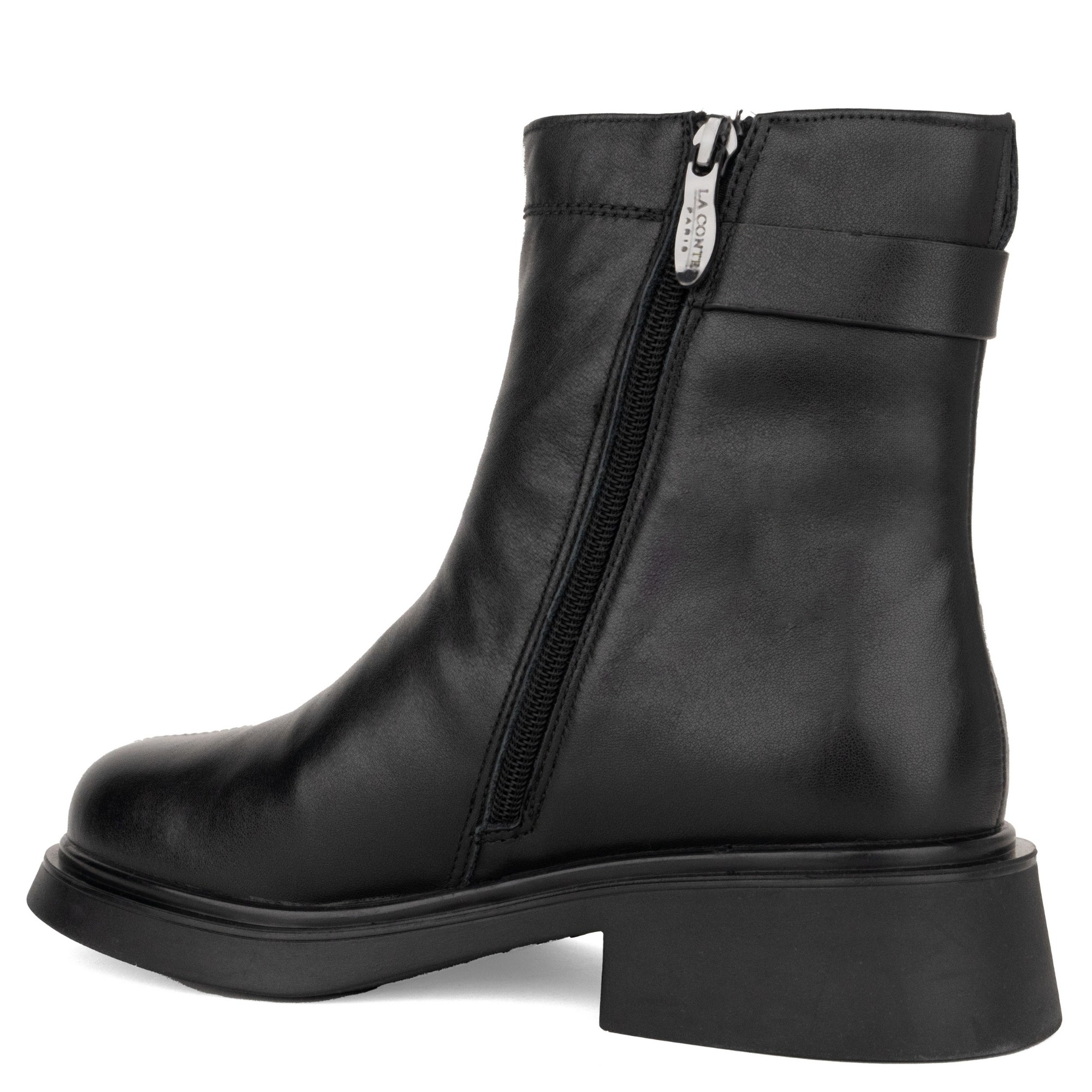 LA CONTE Aulinukai moterims, Juoda, Booties 3