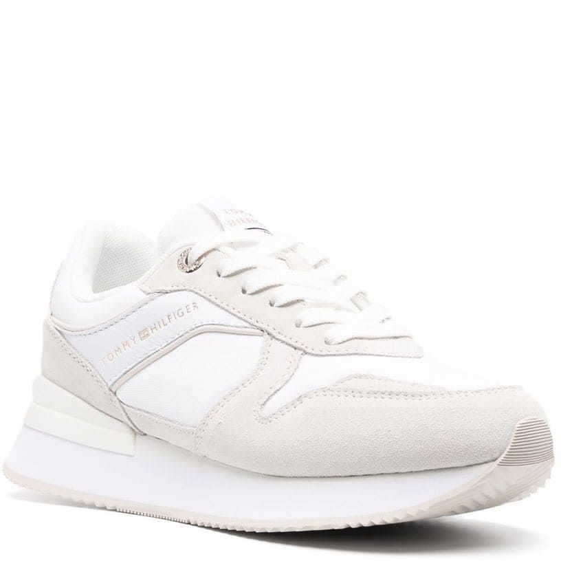 TOMMY HILFIGER Sportiniai bateliai moterims, Balta, Elevated runner sport shoe 2