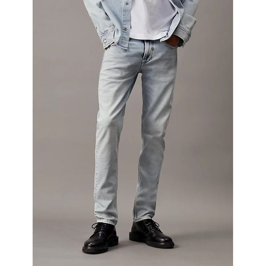 CALVIN KLEIN JEANS Slim džinsai vyrams, Mėlyna, Slim 2