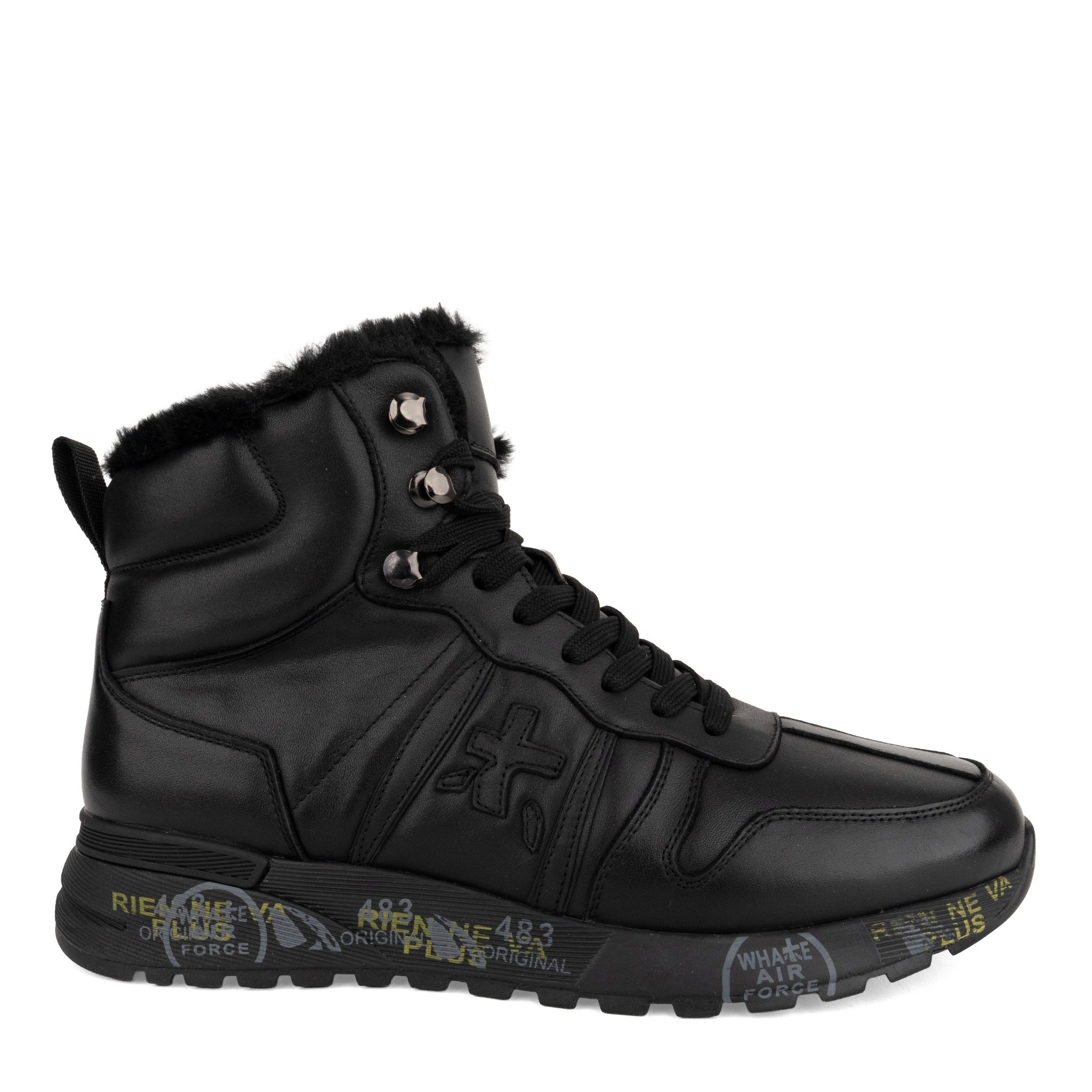 LA CONTE Aulinukai vyrams, Juoda, Booties 2