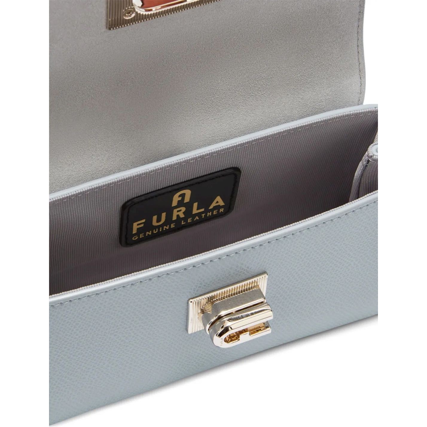 FURLA Rankinė per petį moterims, Pilka, Furla 1927 mini crossbody 3