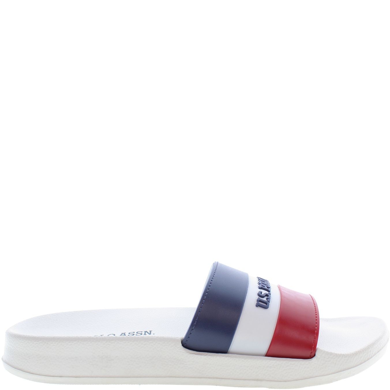 U.S.POLO Šlepetės vyrams, Balta, SLIPPERS 2