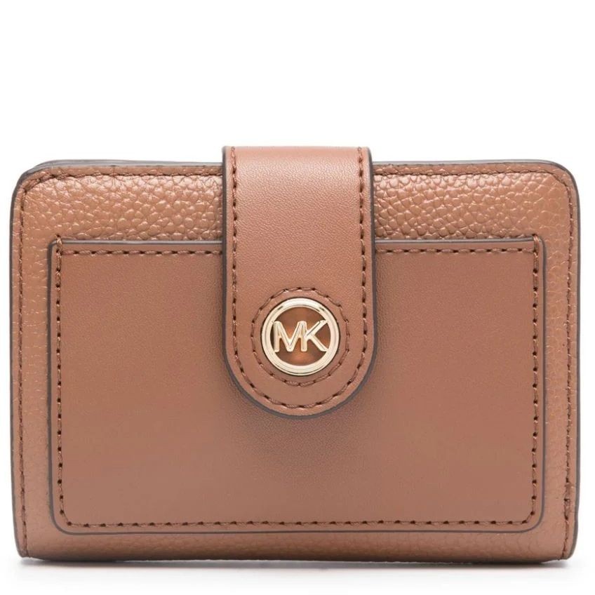 MICHAEL KORS Piniginė moterims, Ruda, Sm tab compact pckt wllt 1