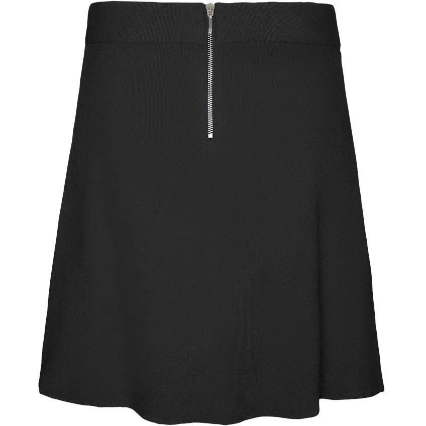 VERO MODA Mini sijonas moterims, Juoda, Gold skater skirt 2