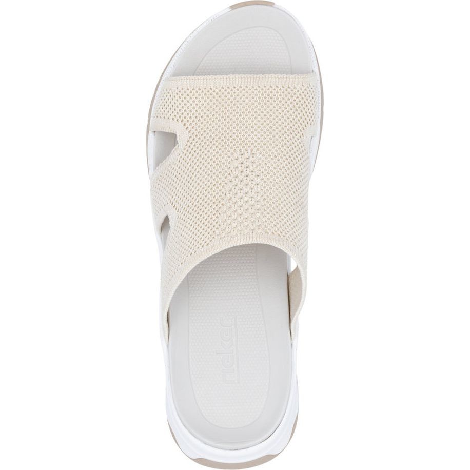 RIEKER Basutės moterims, Smėlio, Sandals 5