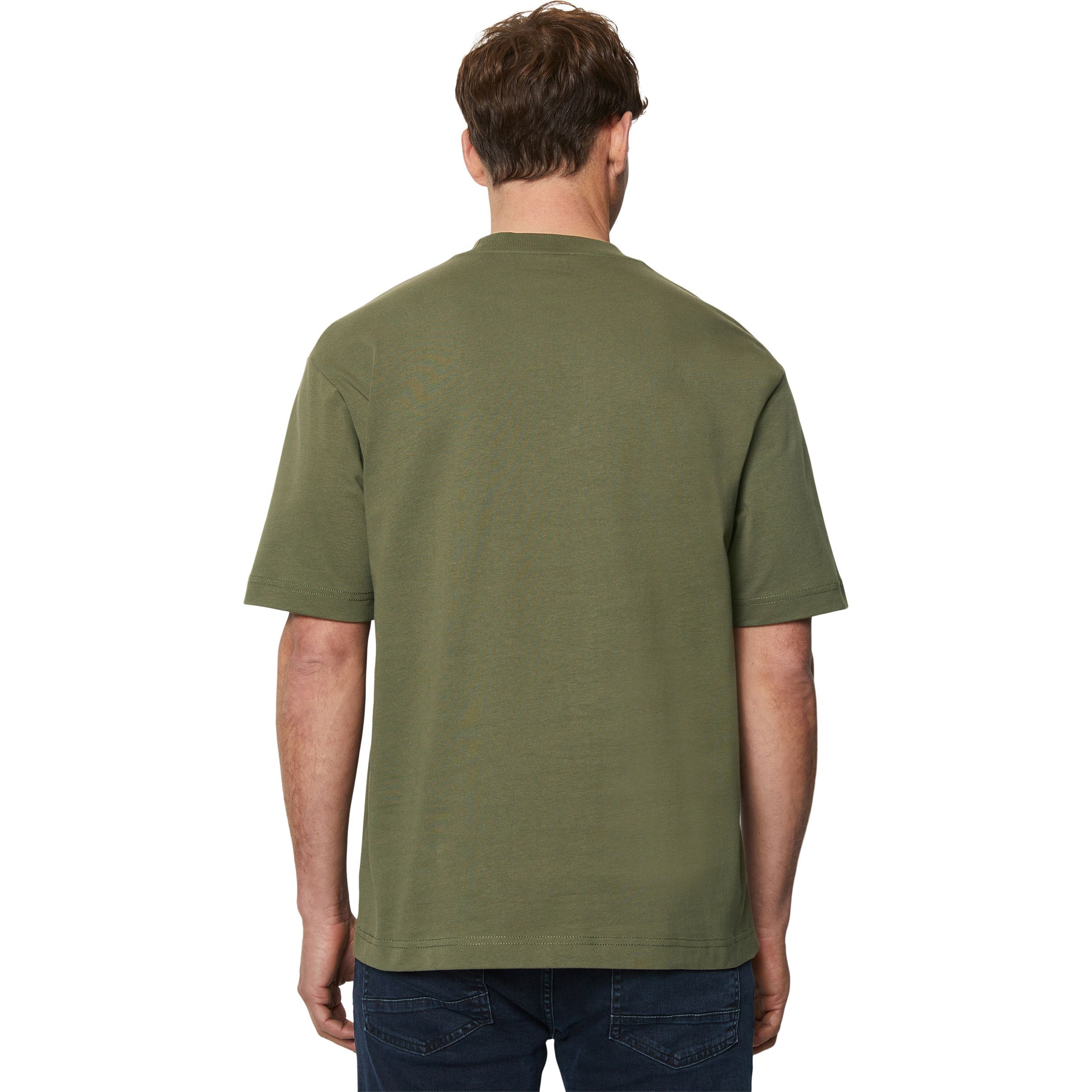 MARC O'POLO Marškinėliai vyrams, Žalia 3