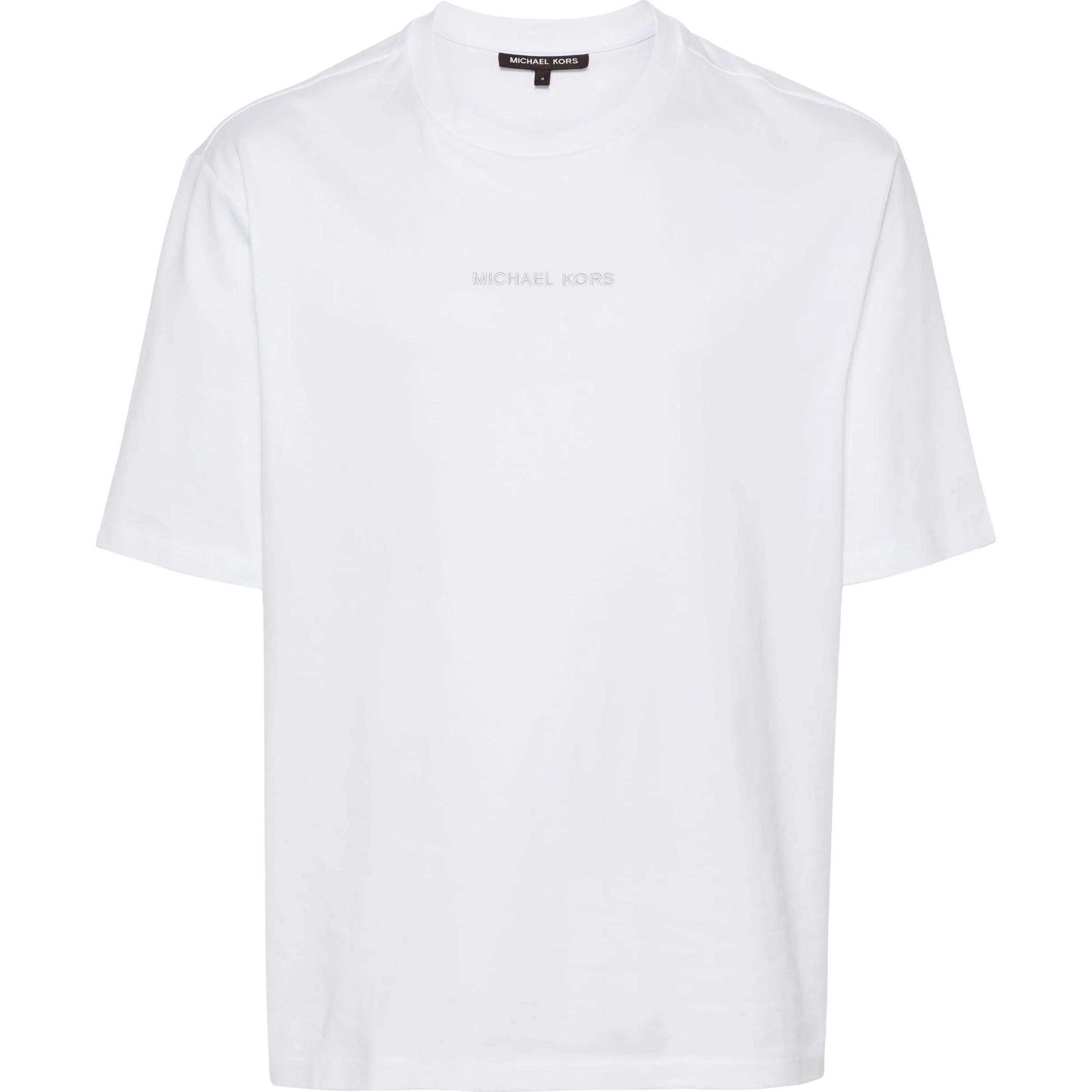 MICHAEL KORS Marškinėliai trump. rankovėmis vyrams, Balta, Victory short sleeve tee