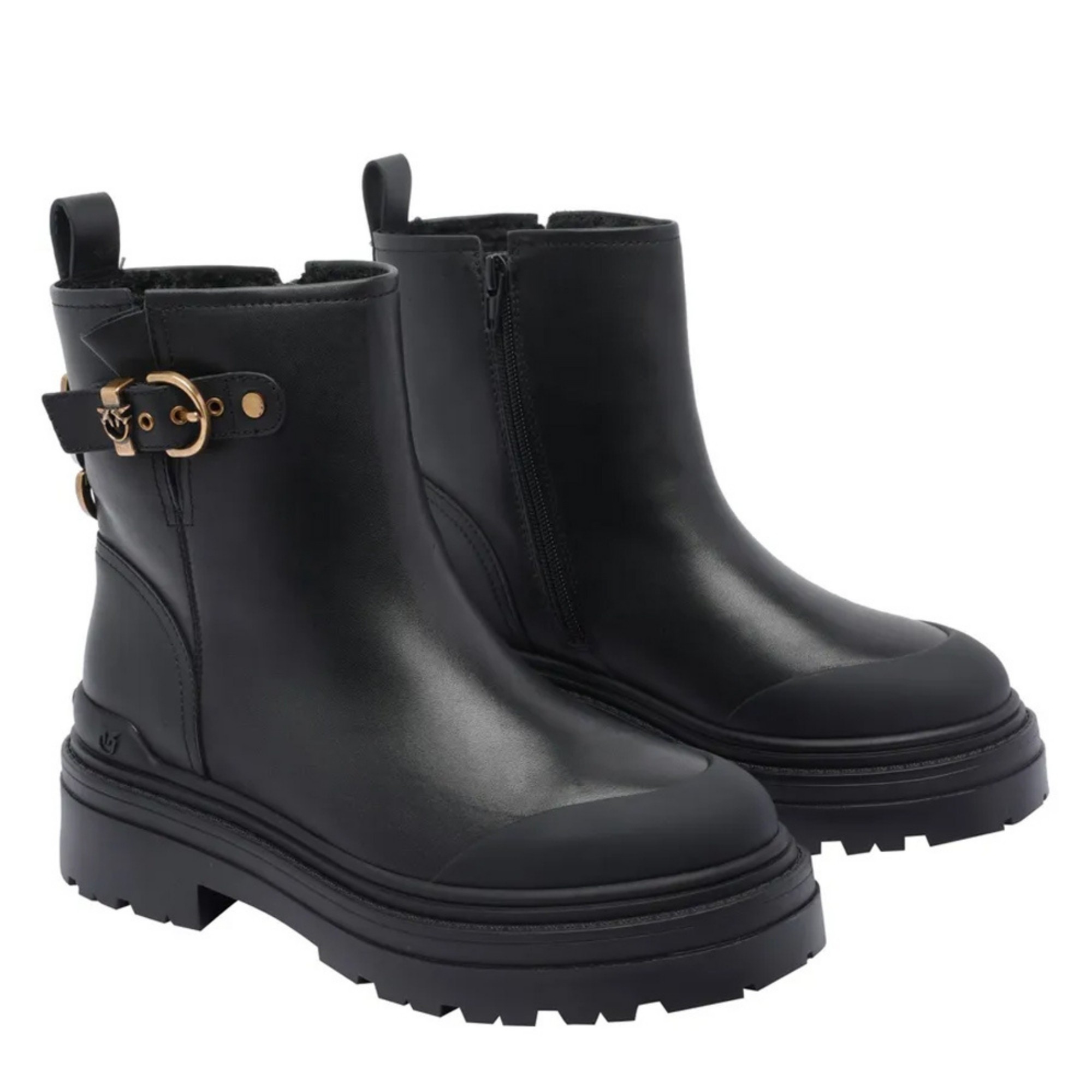 PINKO Aulinukai moterims, Juoda, Mia 21 - ankle boot calf leath 2