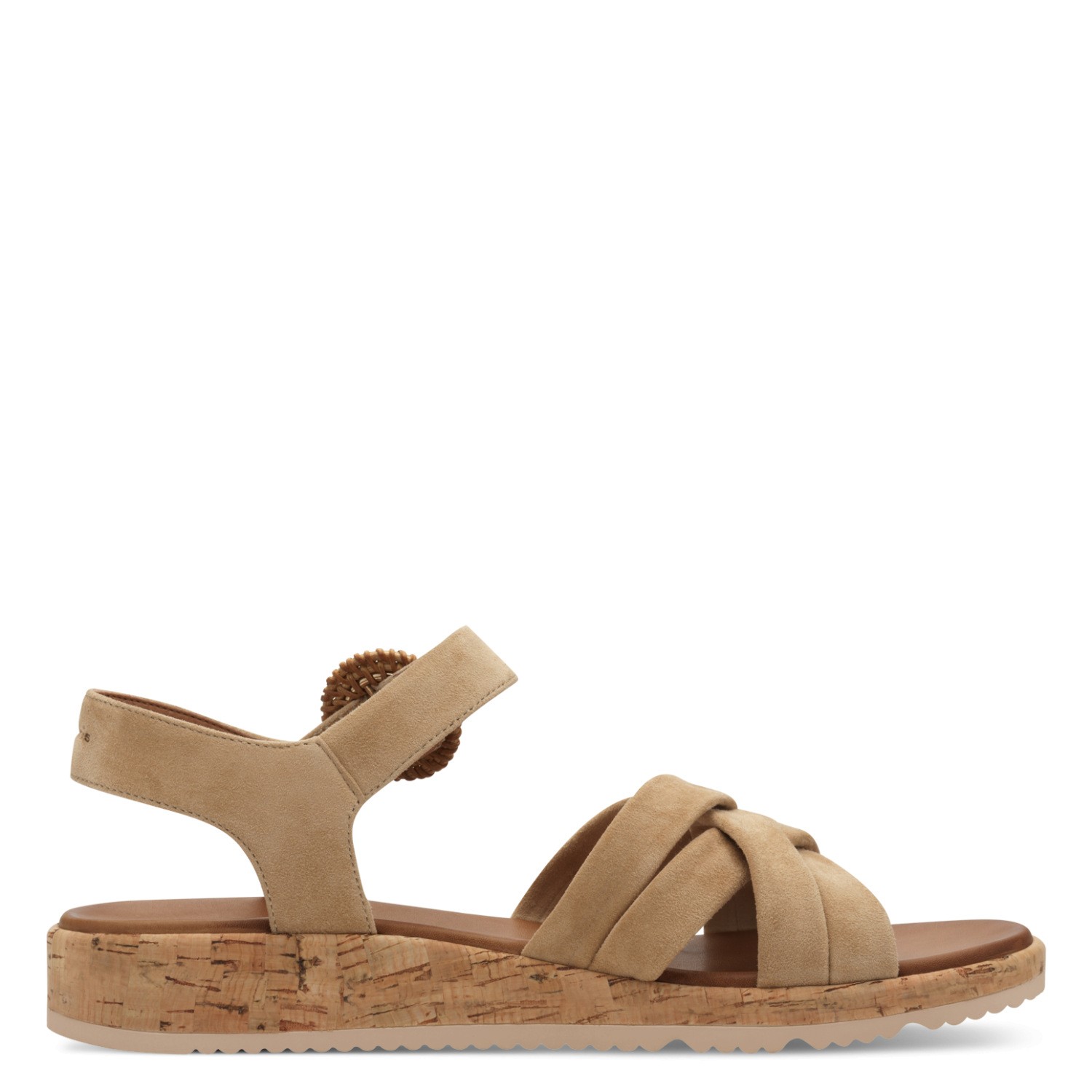 TAMARIS Basutės moterims, Smėlio, Sandals 3