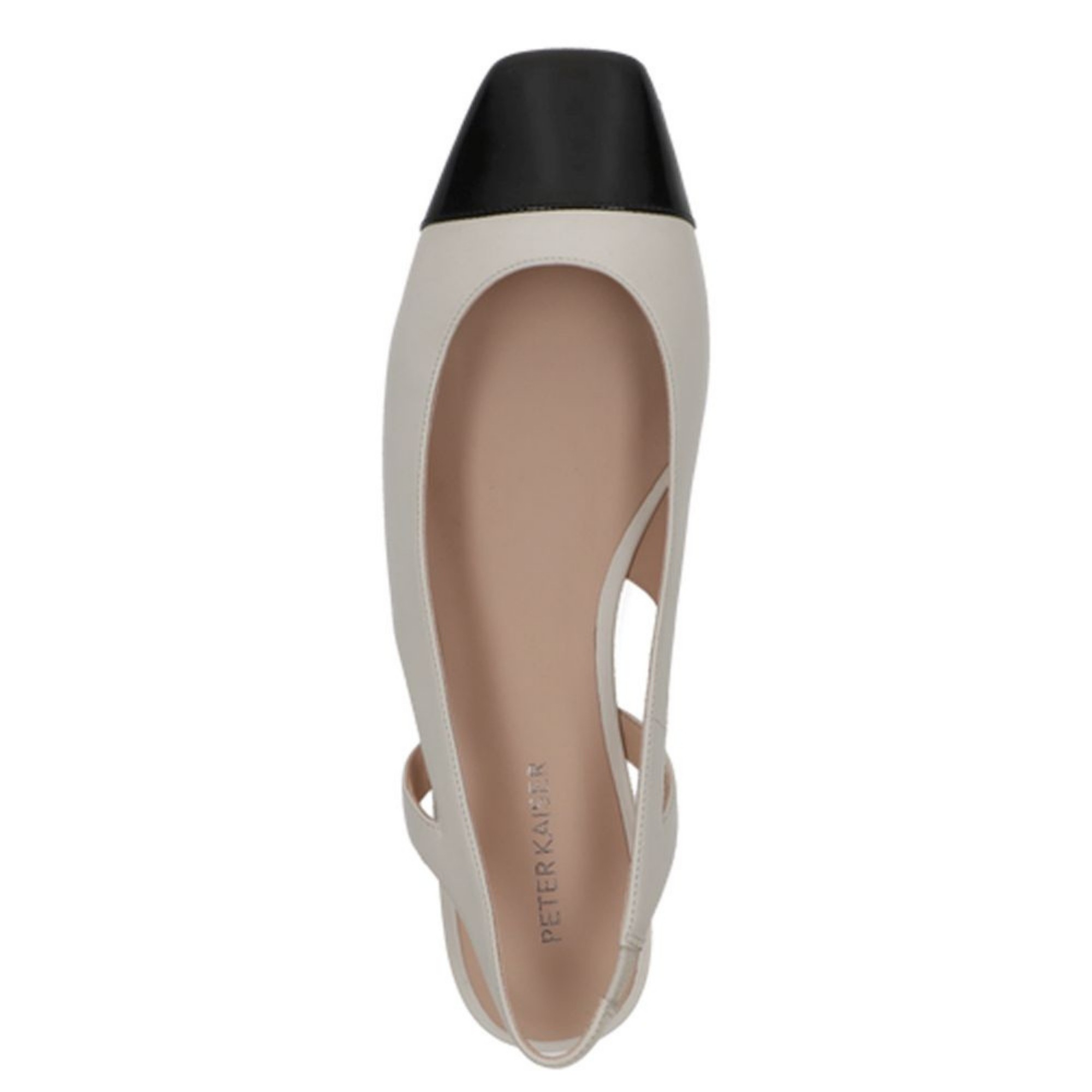 PETER KAISER Balerinos moterims, Balta, Ballerinas 4