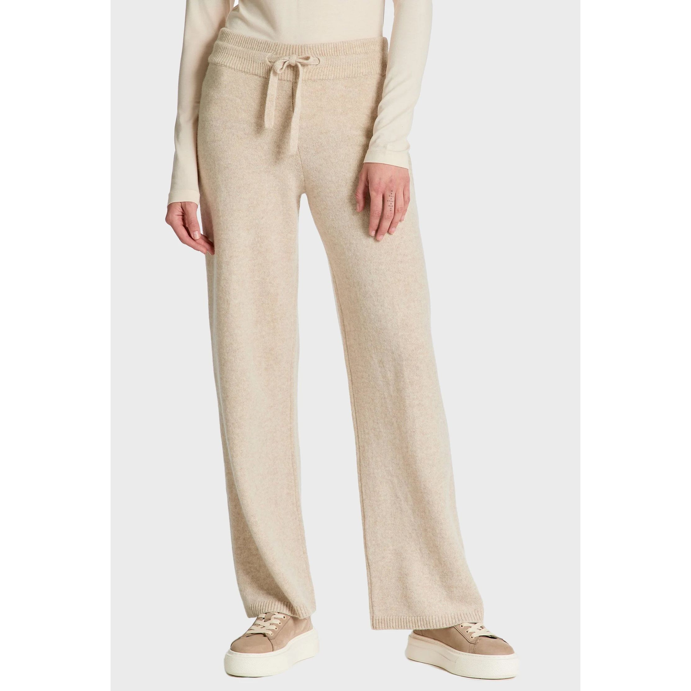 GANT Kelnės moterims, Smėlio, LOUNGE PANTS 2