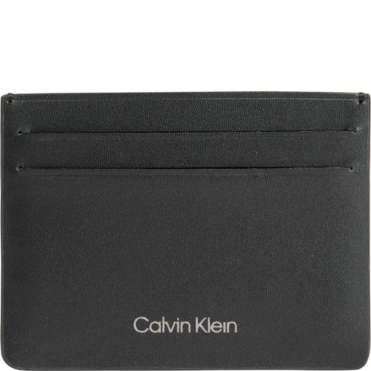 CALVIN KLEIN Piniginė vyrams, Juoda, Concise cardholder 4cc 1