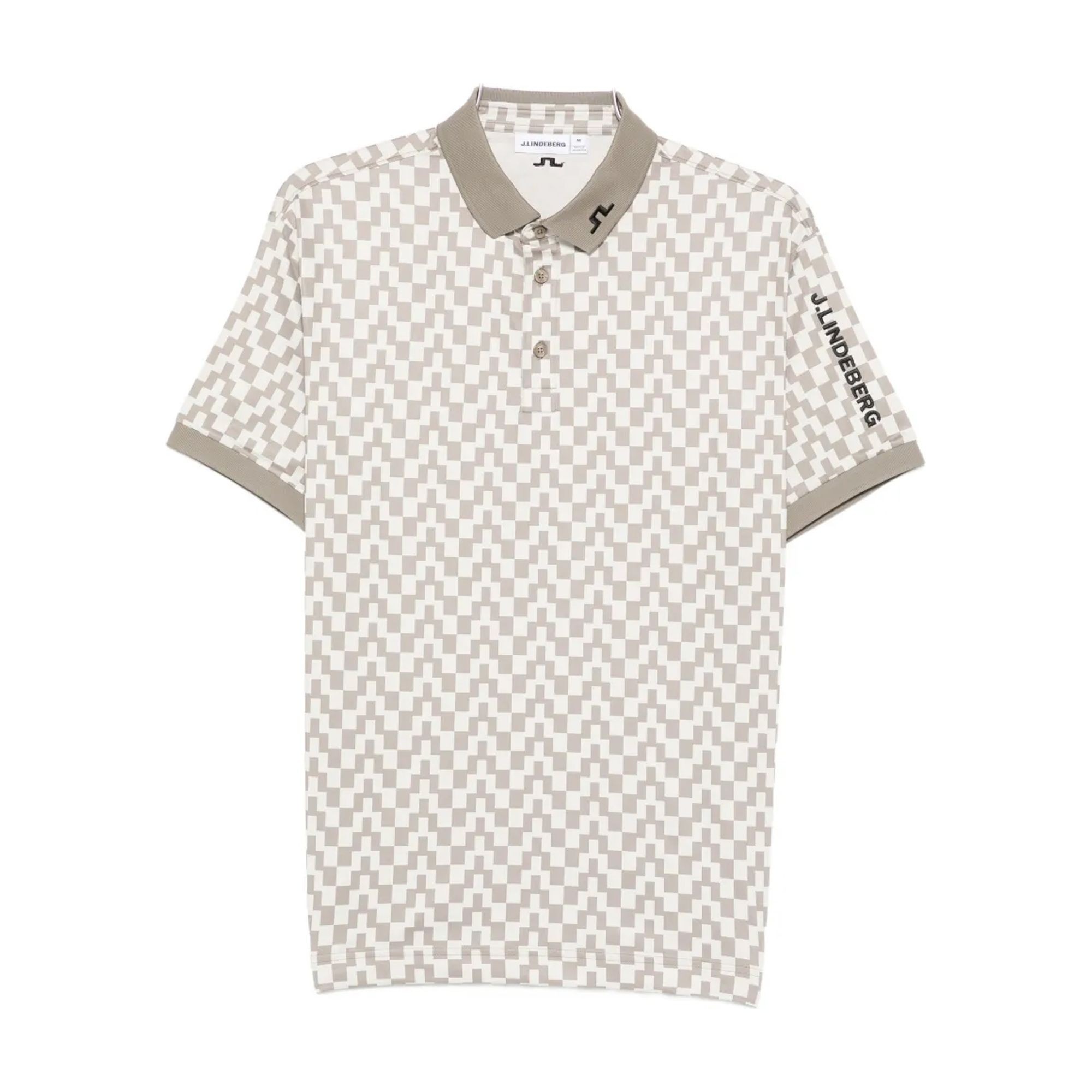 J.LINDEBERG Polo marškiniai trumpos rank. vyrams, Kūno, Tour tech print polo 1