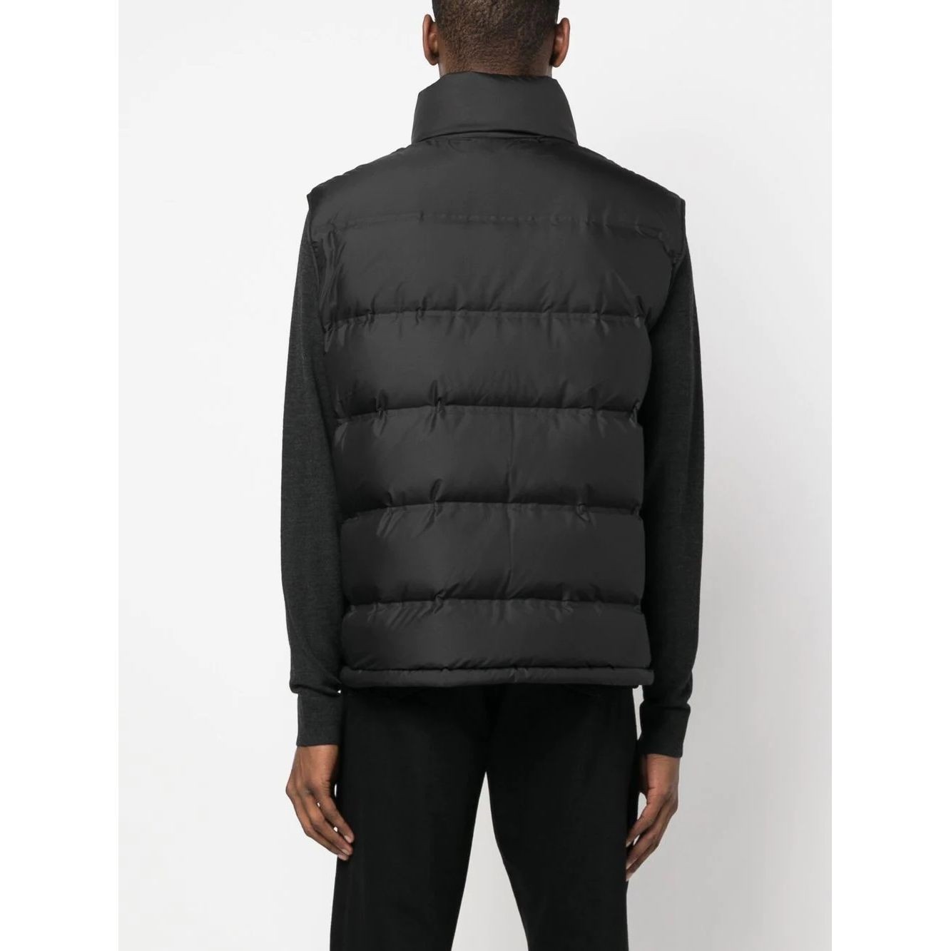 CALVIN KLEIN Pūkinė liemenė vyrams, Juoda, Stitchless quilt comfort vest 4