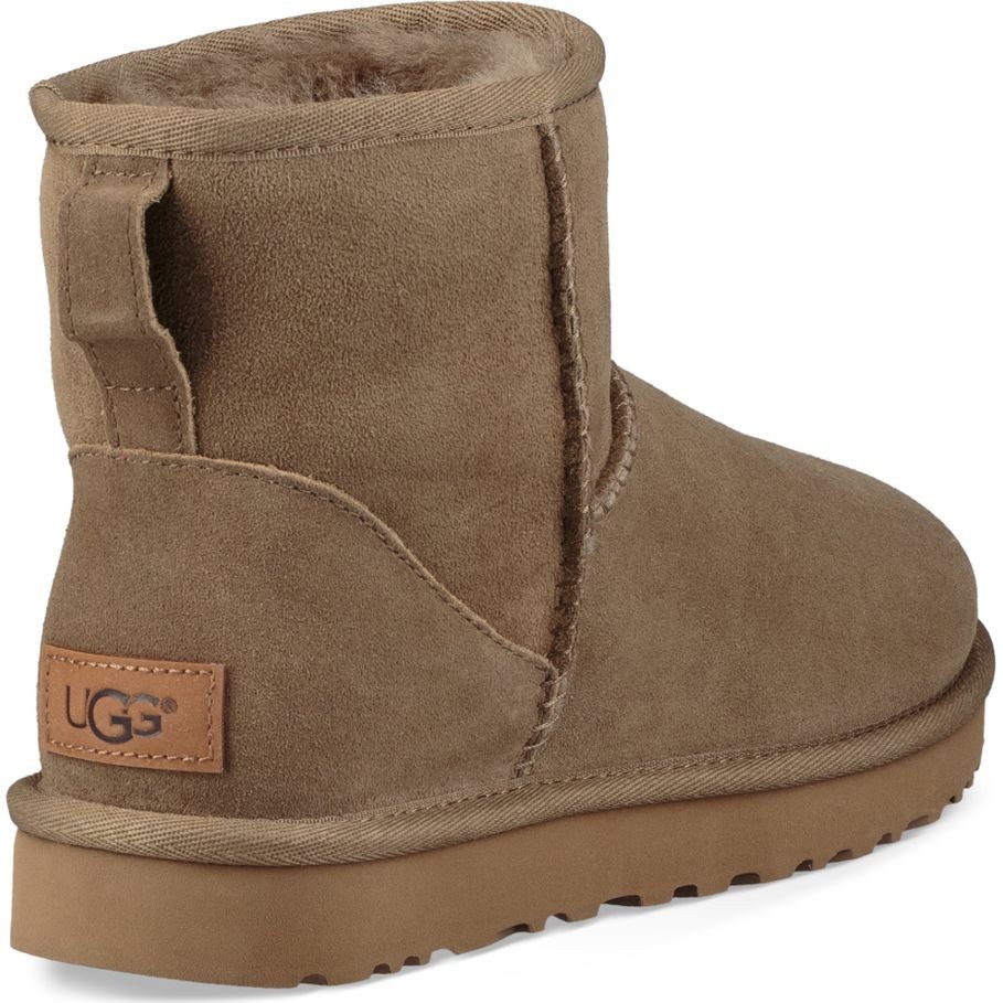 UGG Pašiltinti auliniai moterims, Ruda, Classic mini II warm boots 4