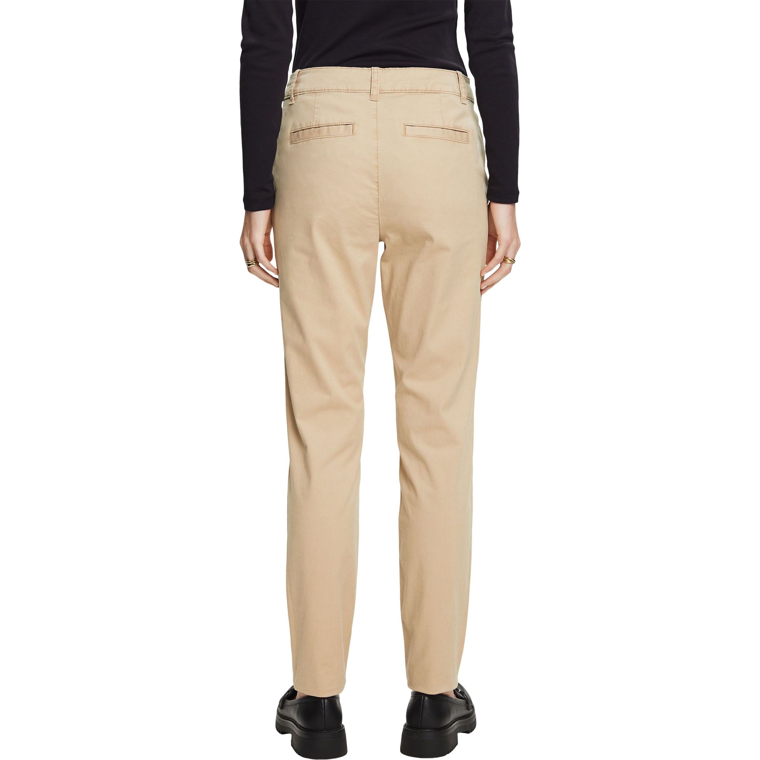 ESPRIT Kelnės moterims, Smėlio, Pants woven lenght 3