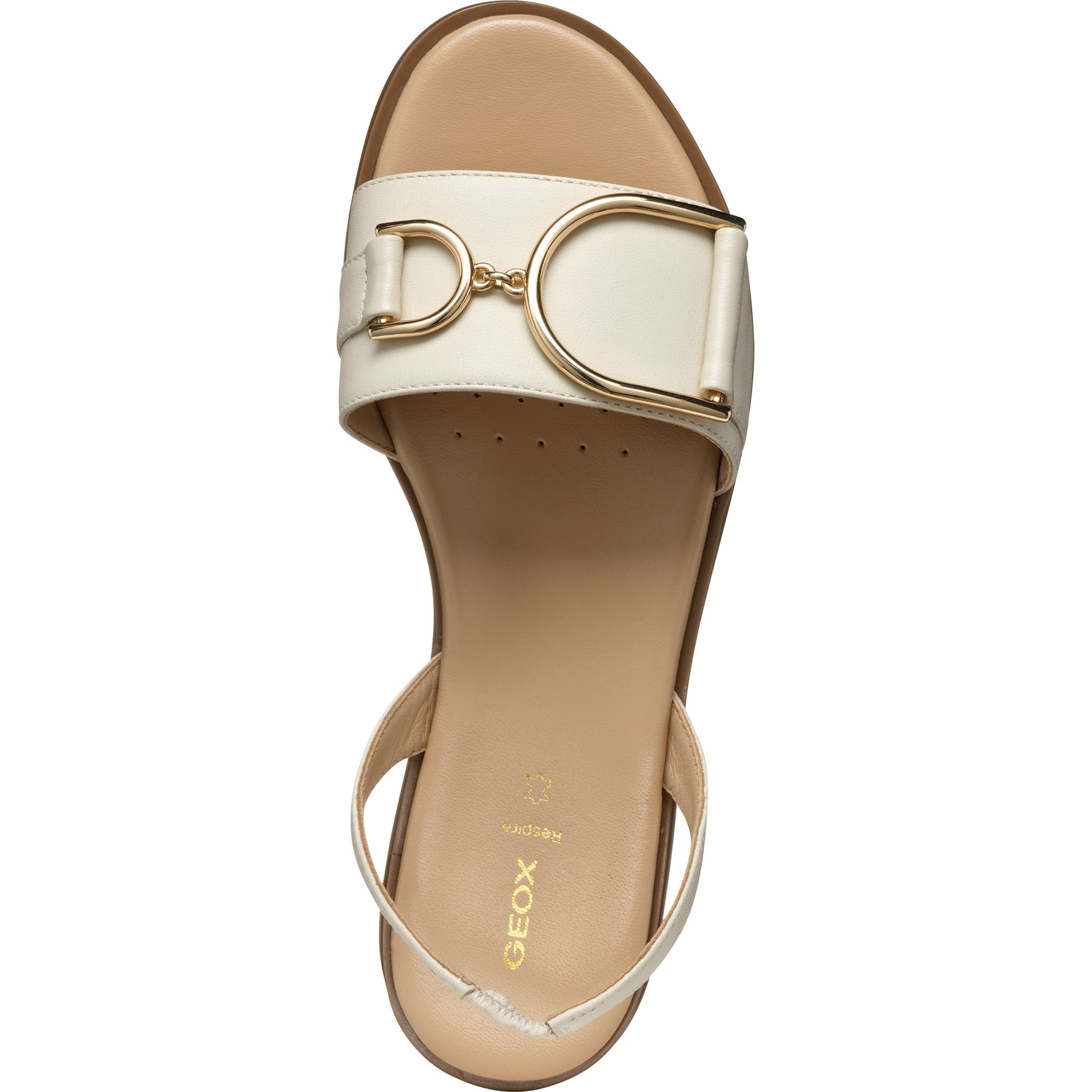 GEOX Basutės moterims, Smėlio, Naileen sandals 5