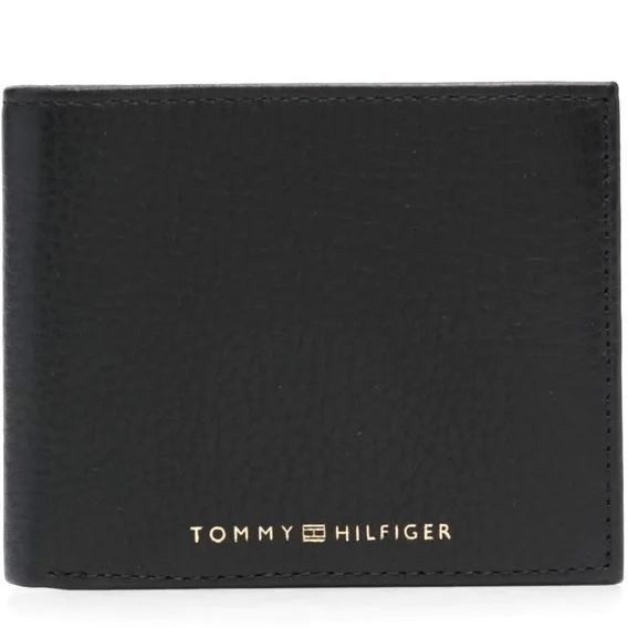 TOMMY HILFIGER Piniginė vyrams, Juoda, TH PREMIUM CC WALLET 1