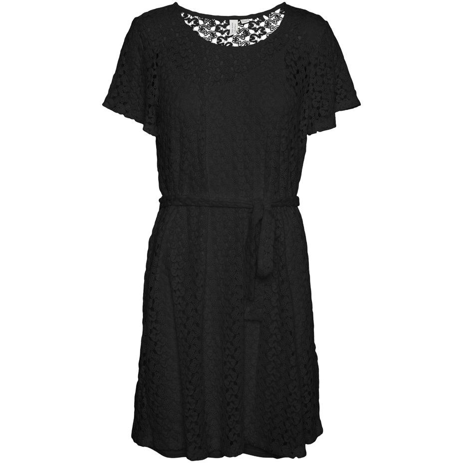 VERO MODA Mini suknelė moterims, Juoda, Vmkylie mini dress