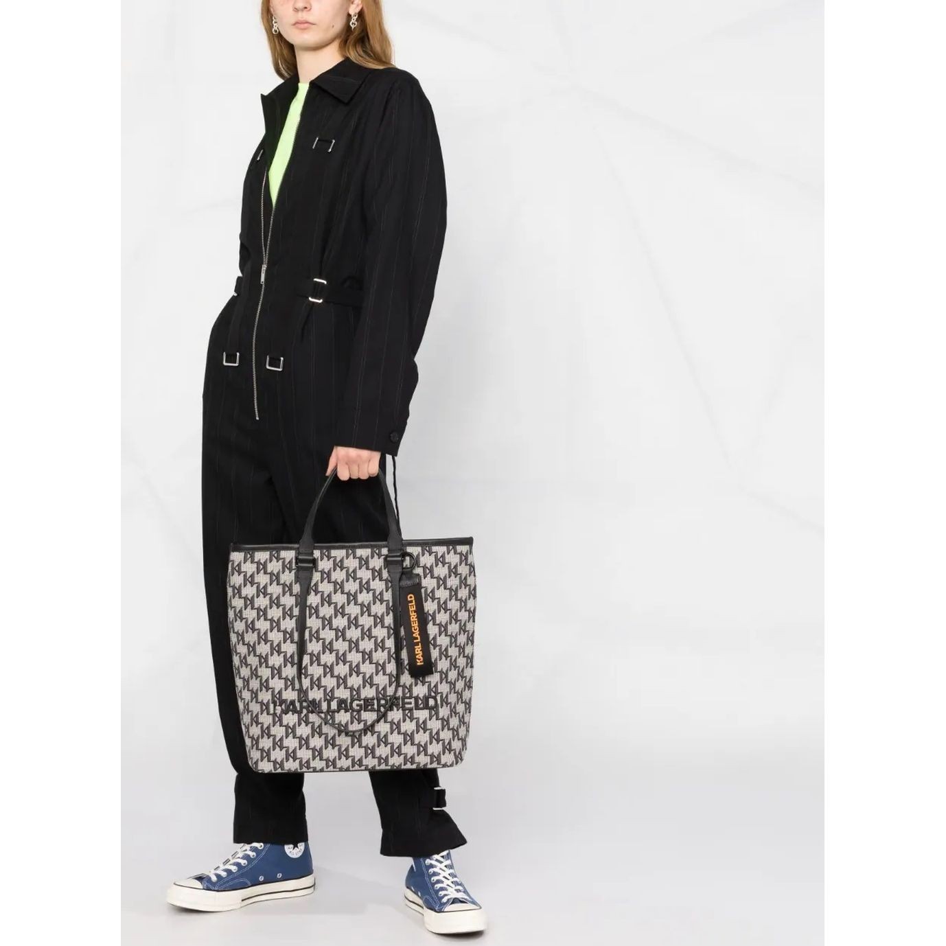 KARL LAGERFELD Rankinė - moterims, Marga, Monogram tote bag 4