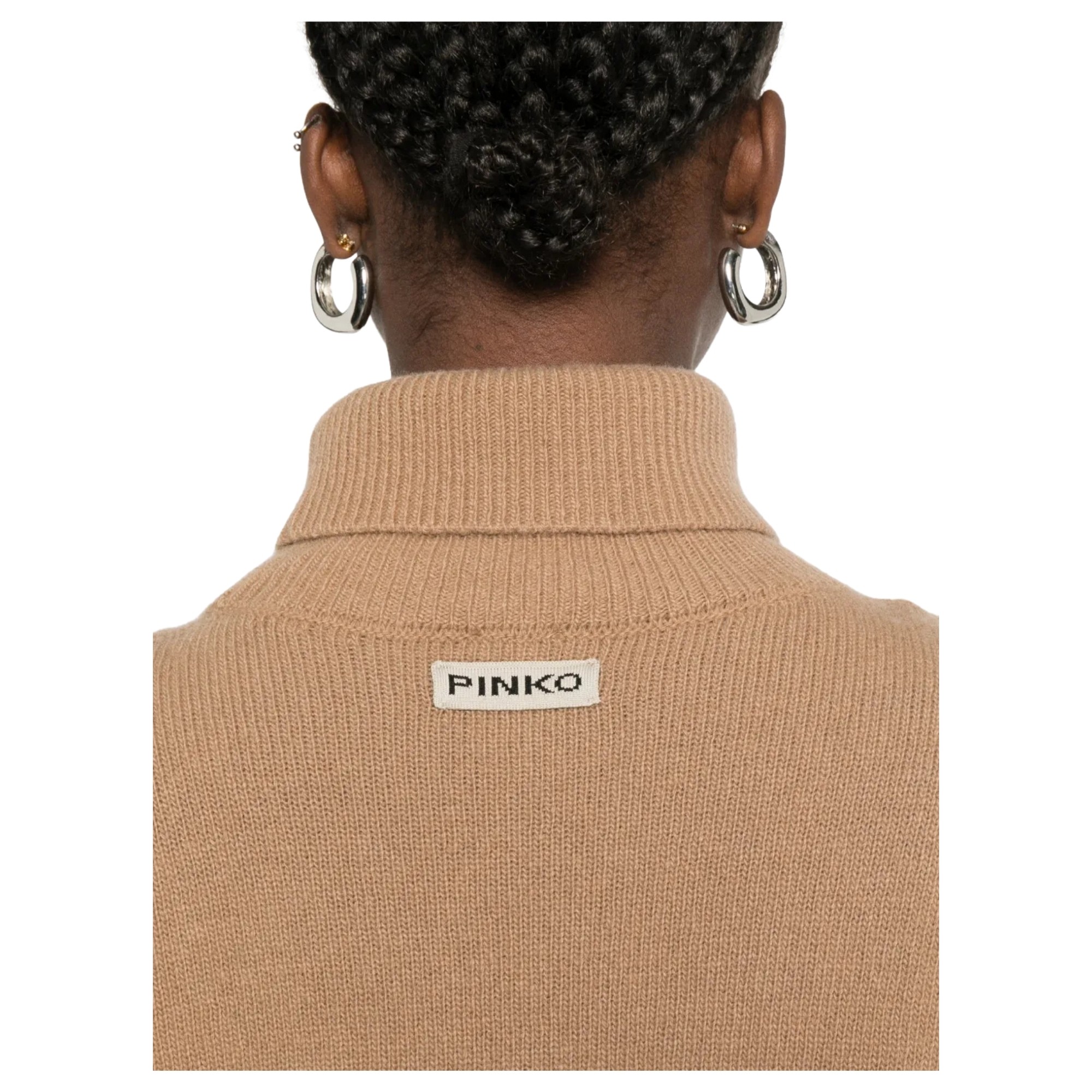 PINKO Megztinis moterims, Rožinė, Novellino sweater 4