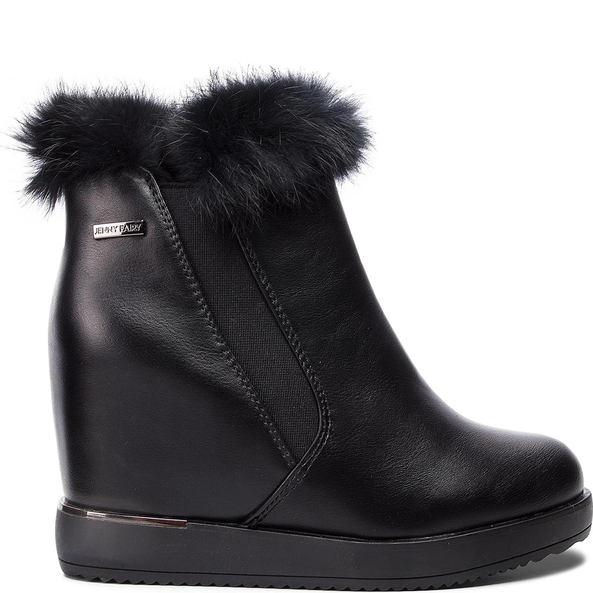 JENNY FAIRY Aulinukai moterims, Juoda, BOOTIES 2