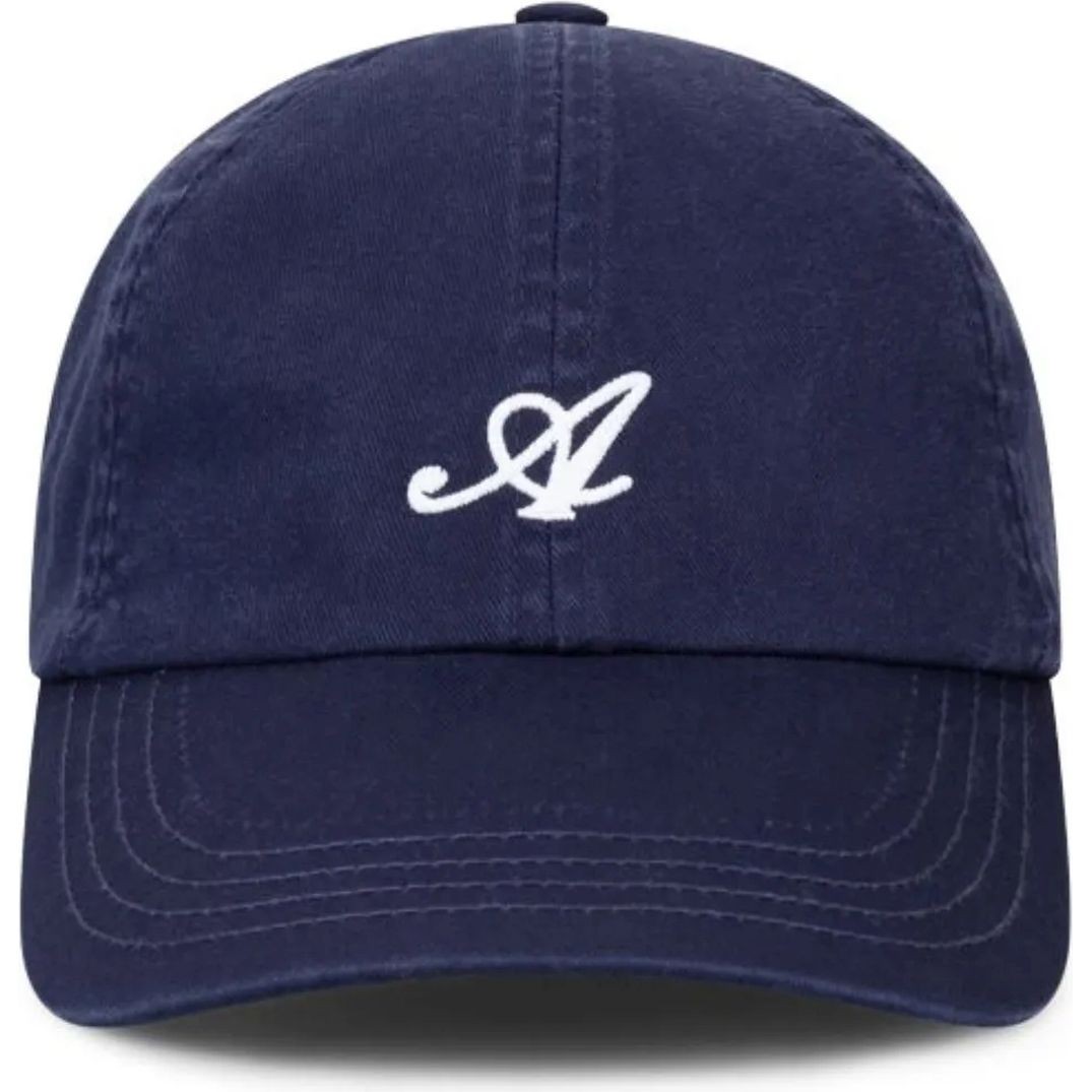 AXEL ARIGATO Kepurė, Mėlyna, Washed signature cap 1