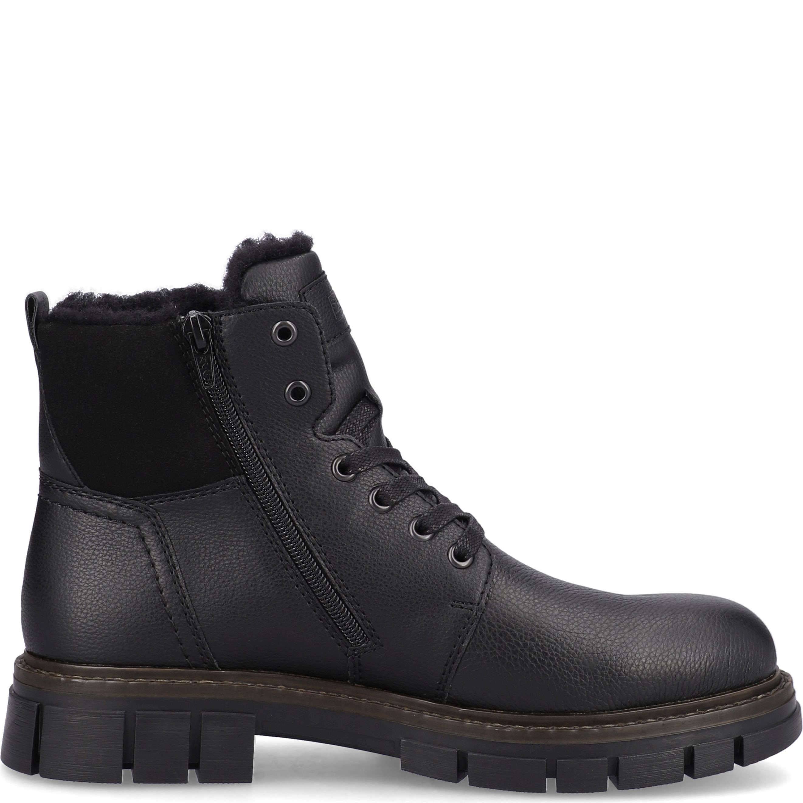 RIEKER Aulinukai vyrams, Juoda, BOOTIES 3