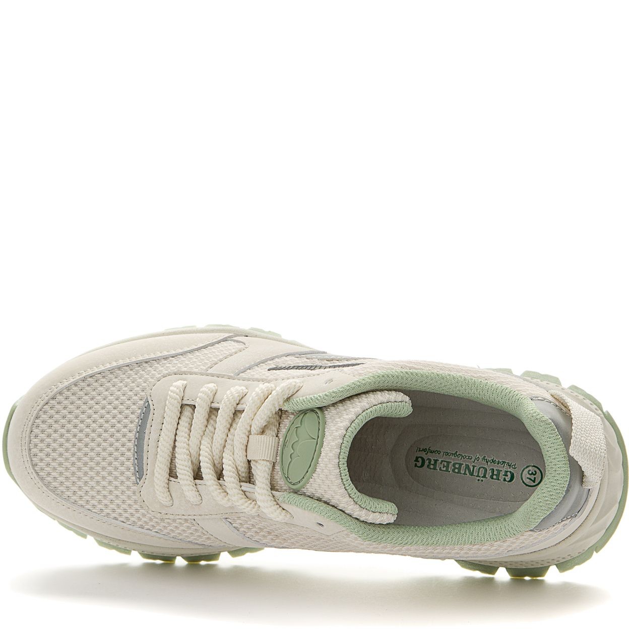 GRUNBERG Laisvalaikio bateliai moterims, Balta, Sneakers 4