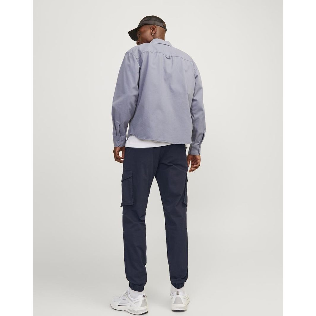 JACK & JONES Kelnės vyrams, Mėlyna, Jpstkane pants 3