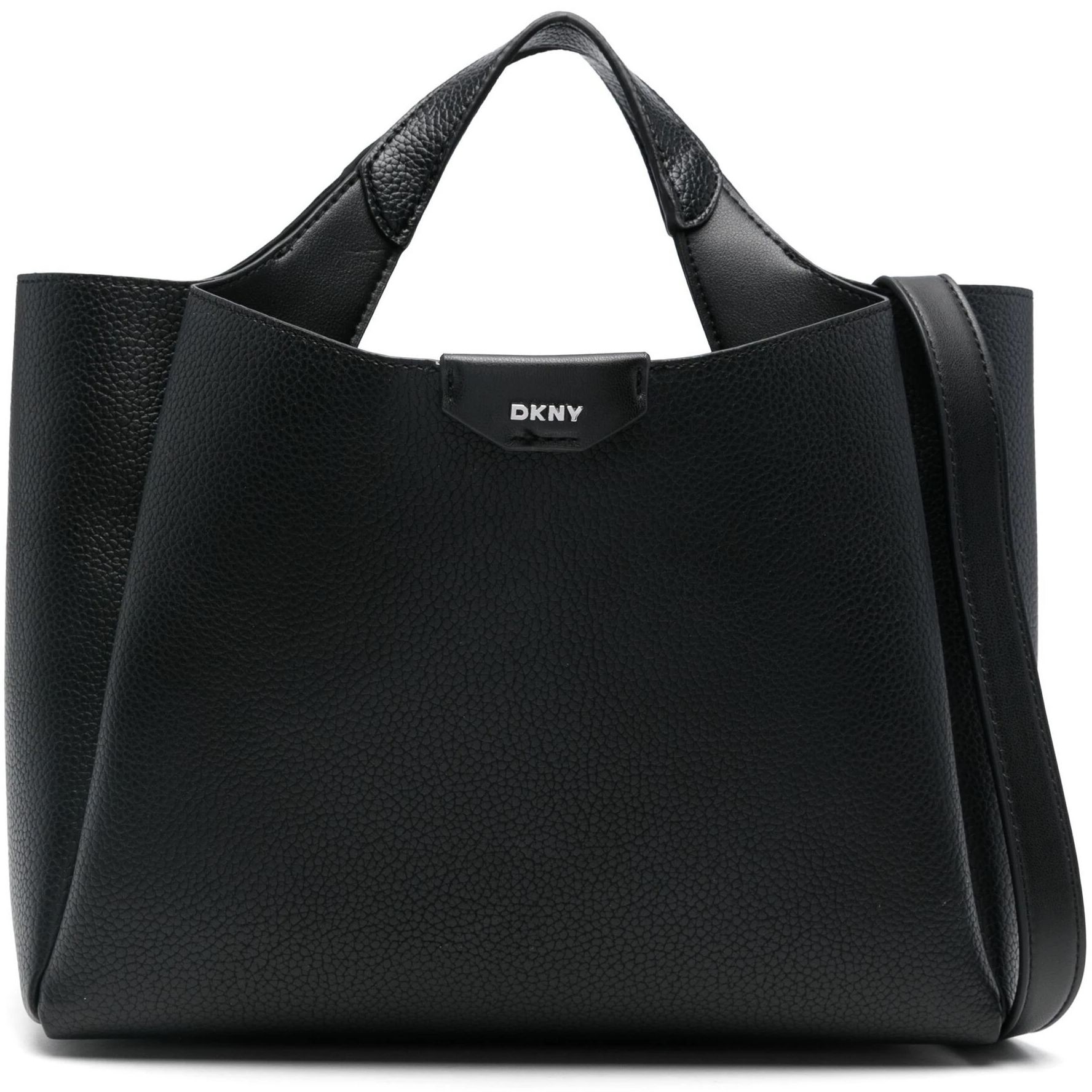 DKNY Pirkinių krepšys moterims, Juoda, Willa satchel tote bag 1