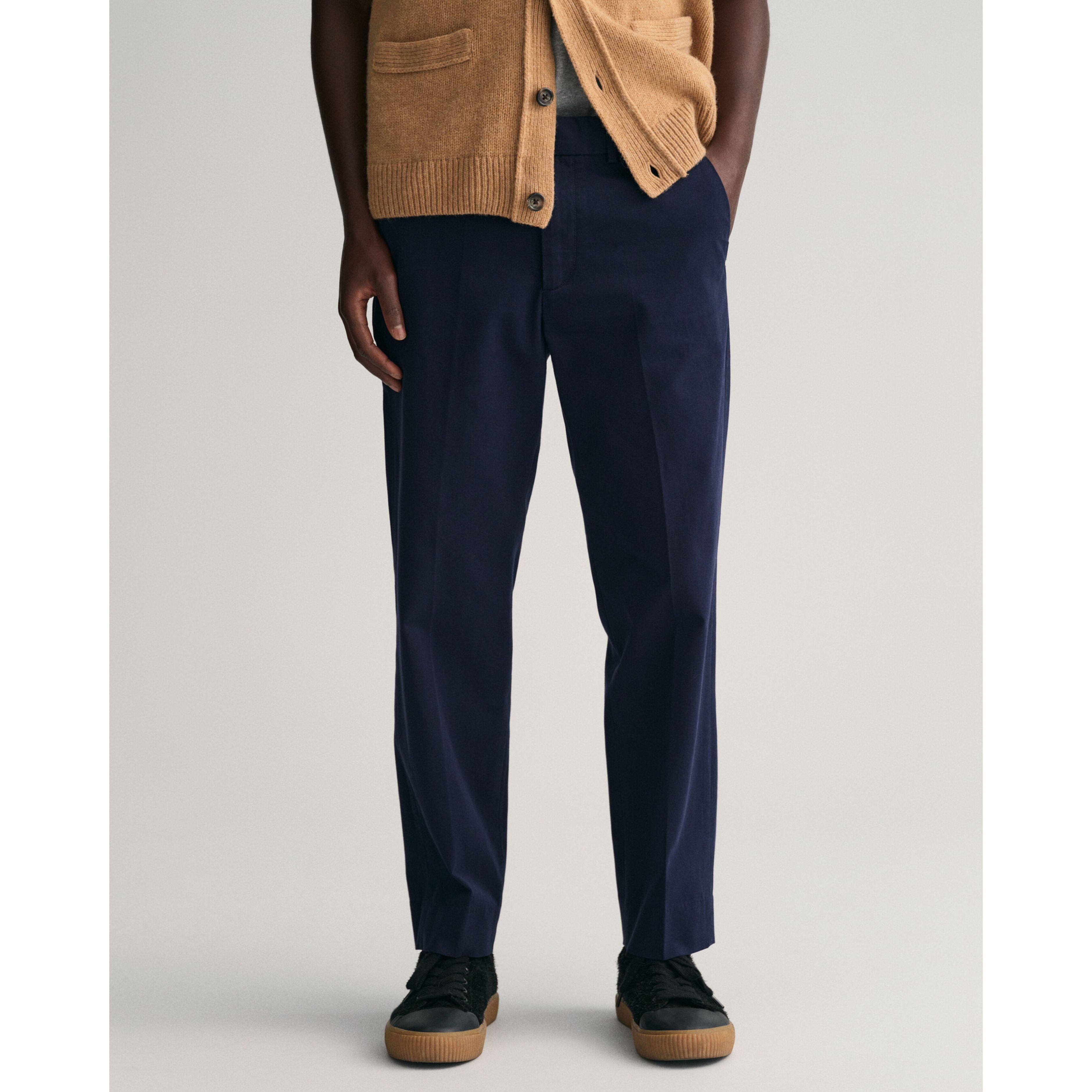 GANT Kelnės vyrams, Mėlyna, PEACHED COTTON SLACK 2