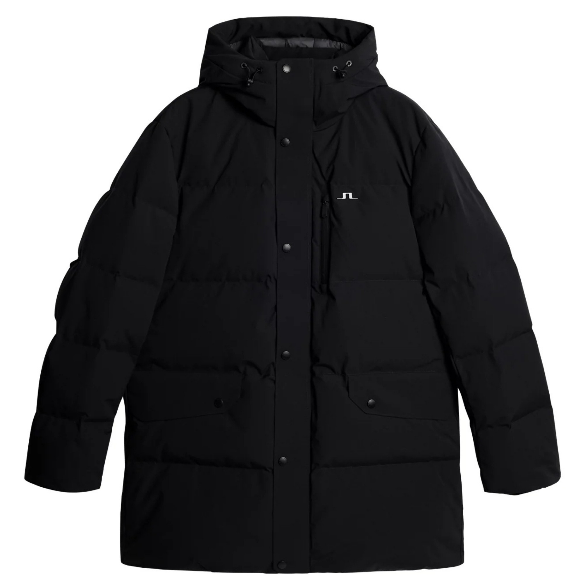 J.LINDEBERG Striukė vyrams, Juoda, Knox down parka 1