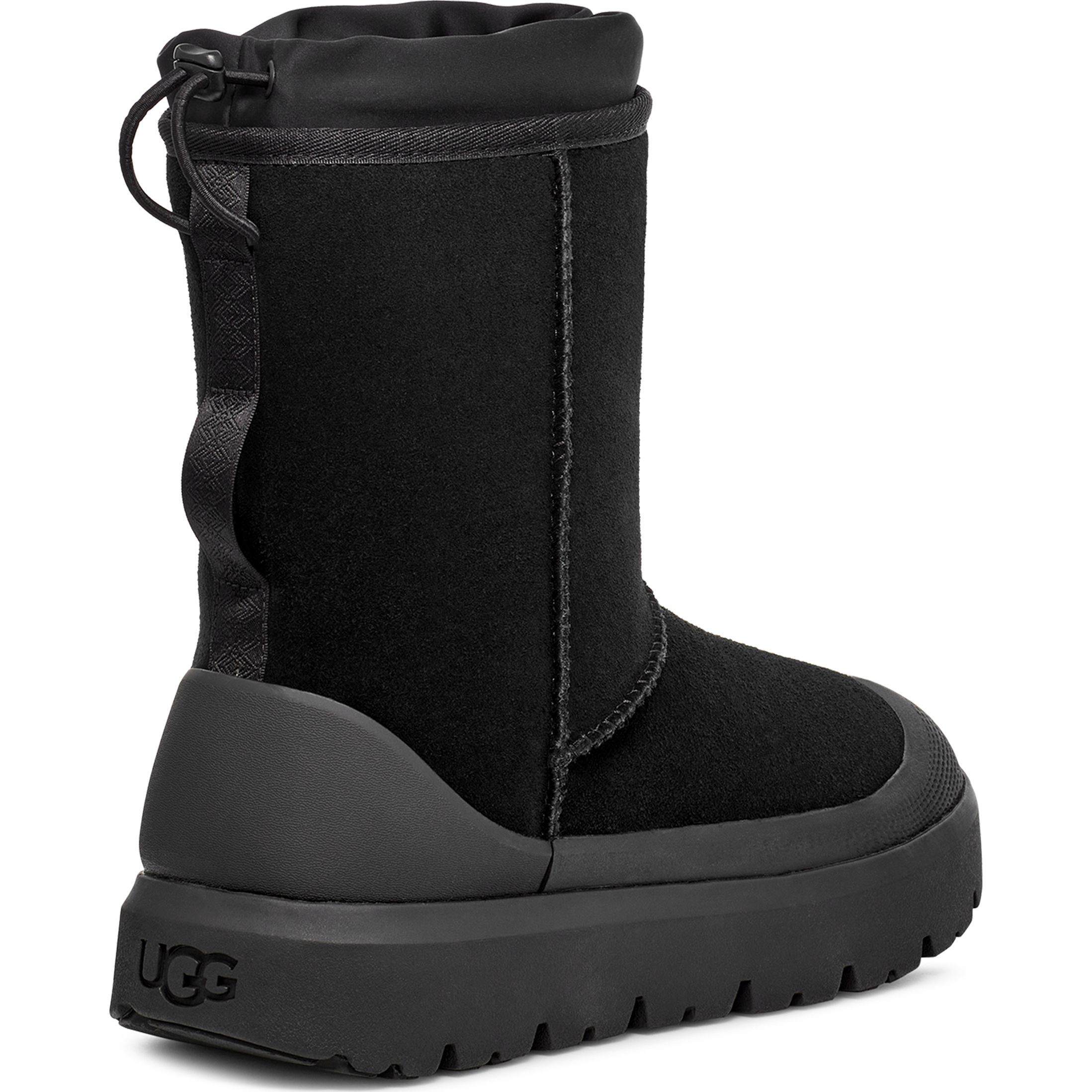 UGG Pašiltinti auliniai vyrams, Juoda, Classic short warm boots 4