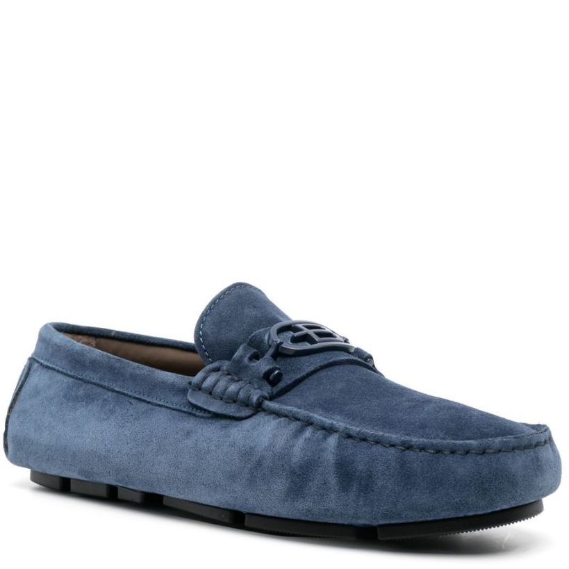 BALDININI Mokasinai vyrams, Mėlyna, Man driver 2