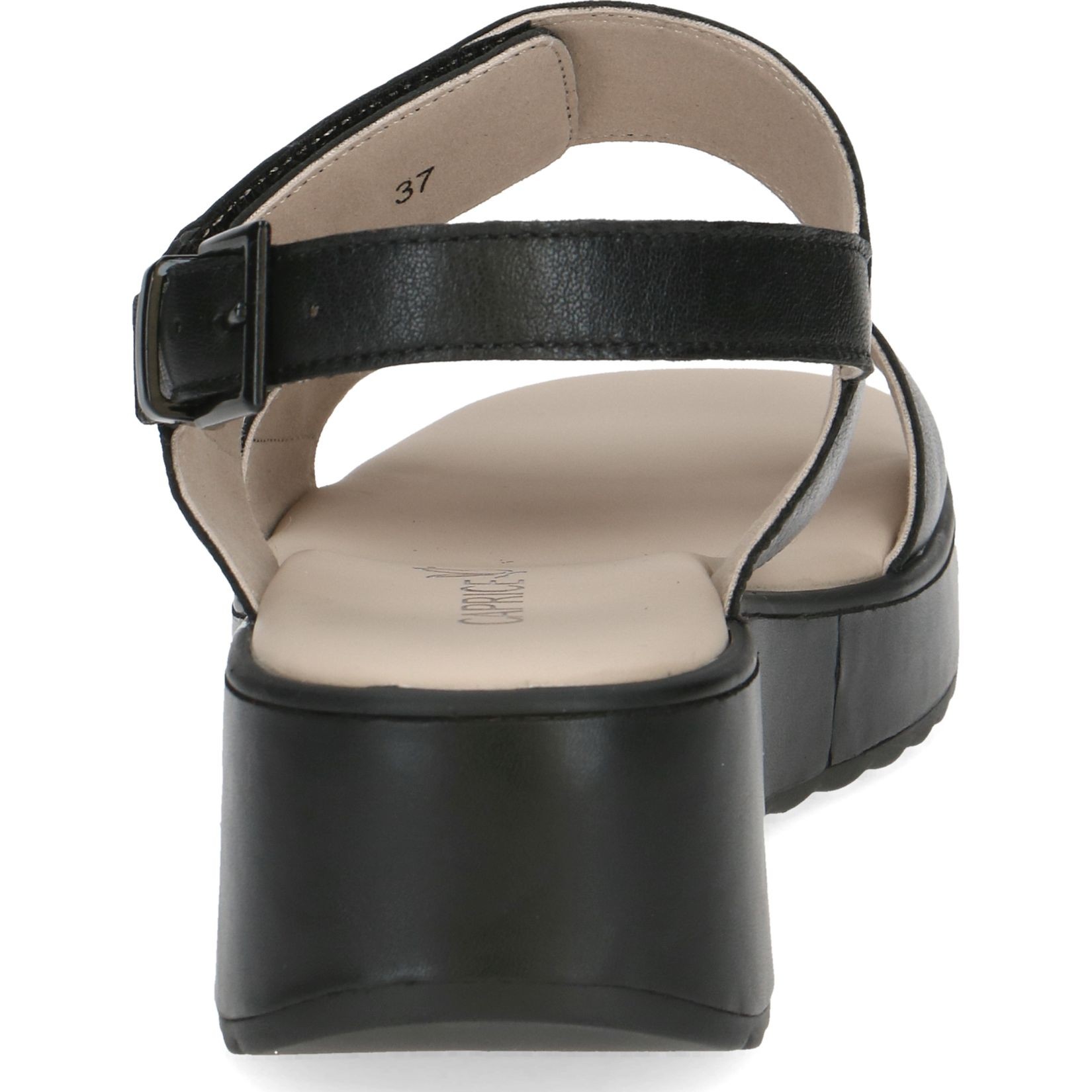 CAPRICE Basutės moterims, Juoda, Sandals 5