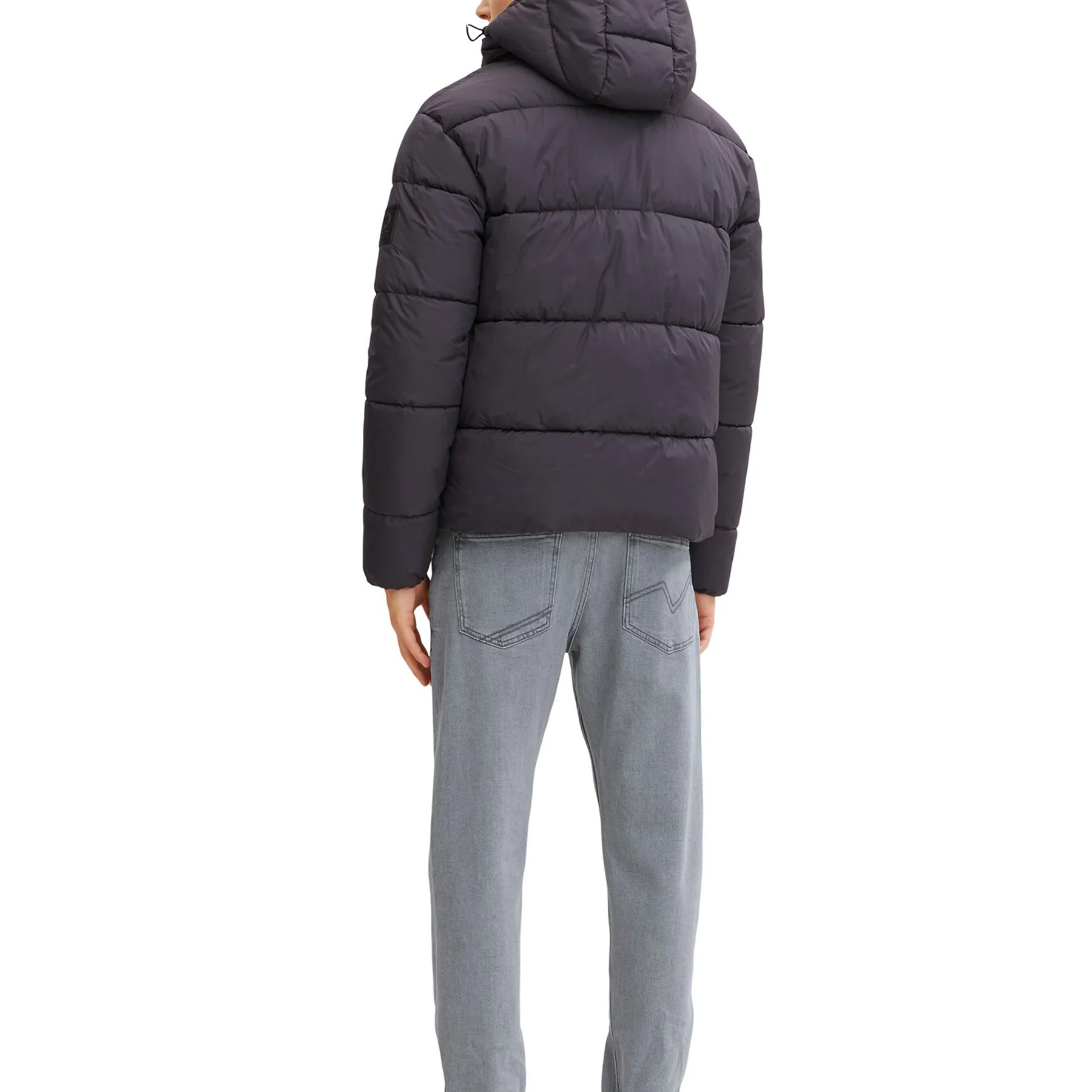 TOM TAILOR Striukė vyrams, Pilka, Striukė 3