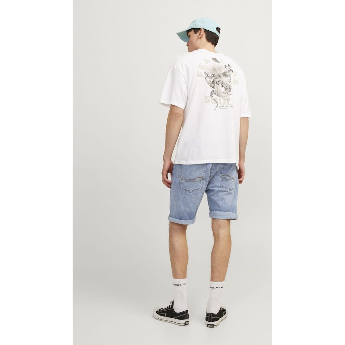 JACK & JONES Šortai vyrams, Mėlyna, Jjichris shorts 4